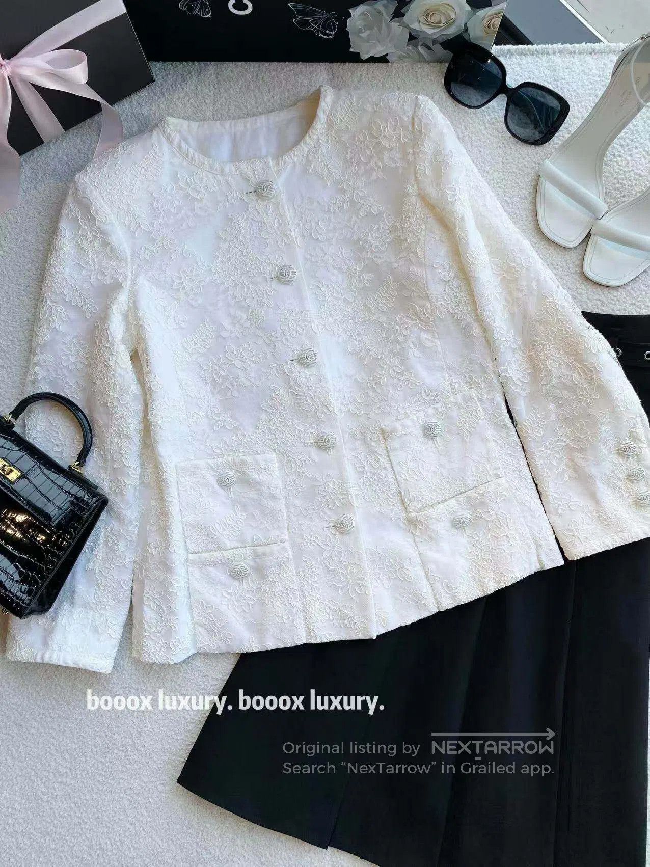 Chanel Chanel Resort lace jacket| Size 4XL / US 24-26 - 1 Thumbnail