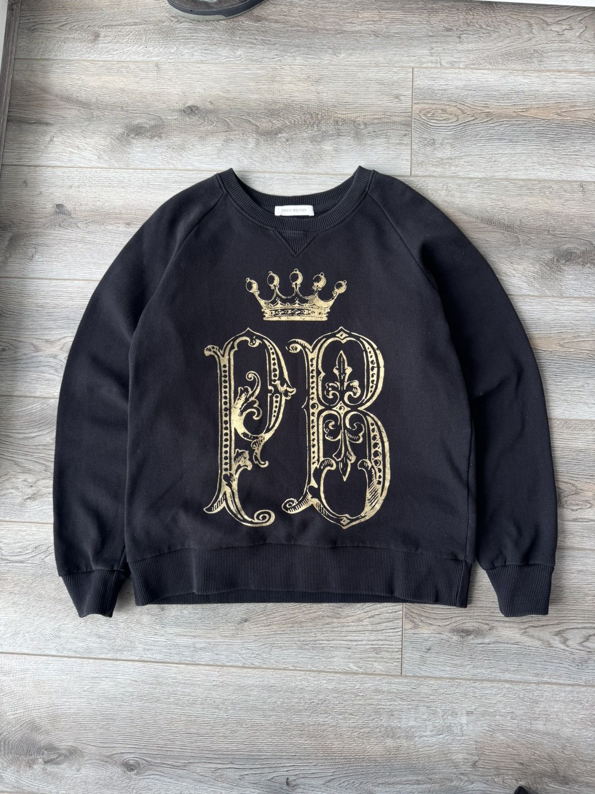 Pierre Balmain Pierre Balmain Luxury Men's Sweatshirt Size US M / EU 48-50 / 2 - 1 Thumbnail