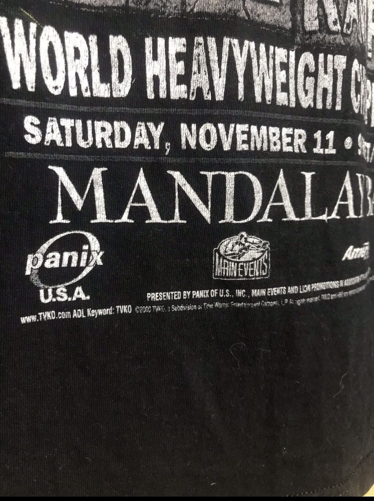 Vintage Vintage Boxing Lewis vs Tua shirt Size US M / EU 48-50 / 2 - 5 Thumbnail
