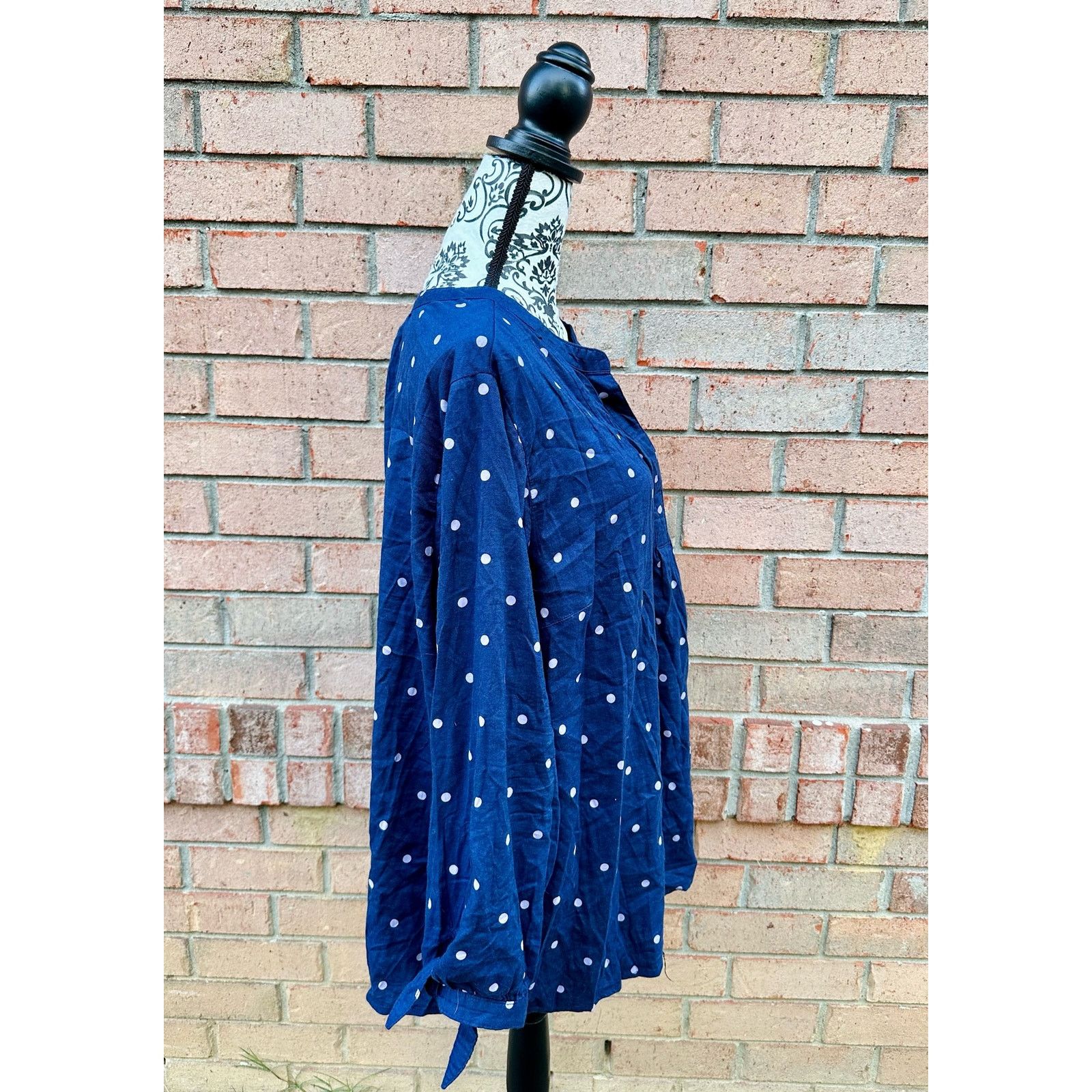 Old Navy EUC Old Navy Polka Dot Tunic Top Size 2X Size XXL / US 16-18 / IT 52-54 - 2 Thumbnail