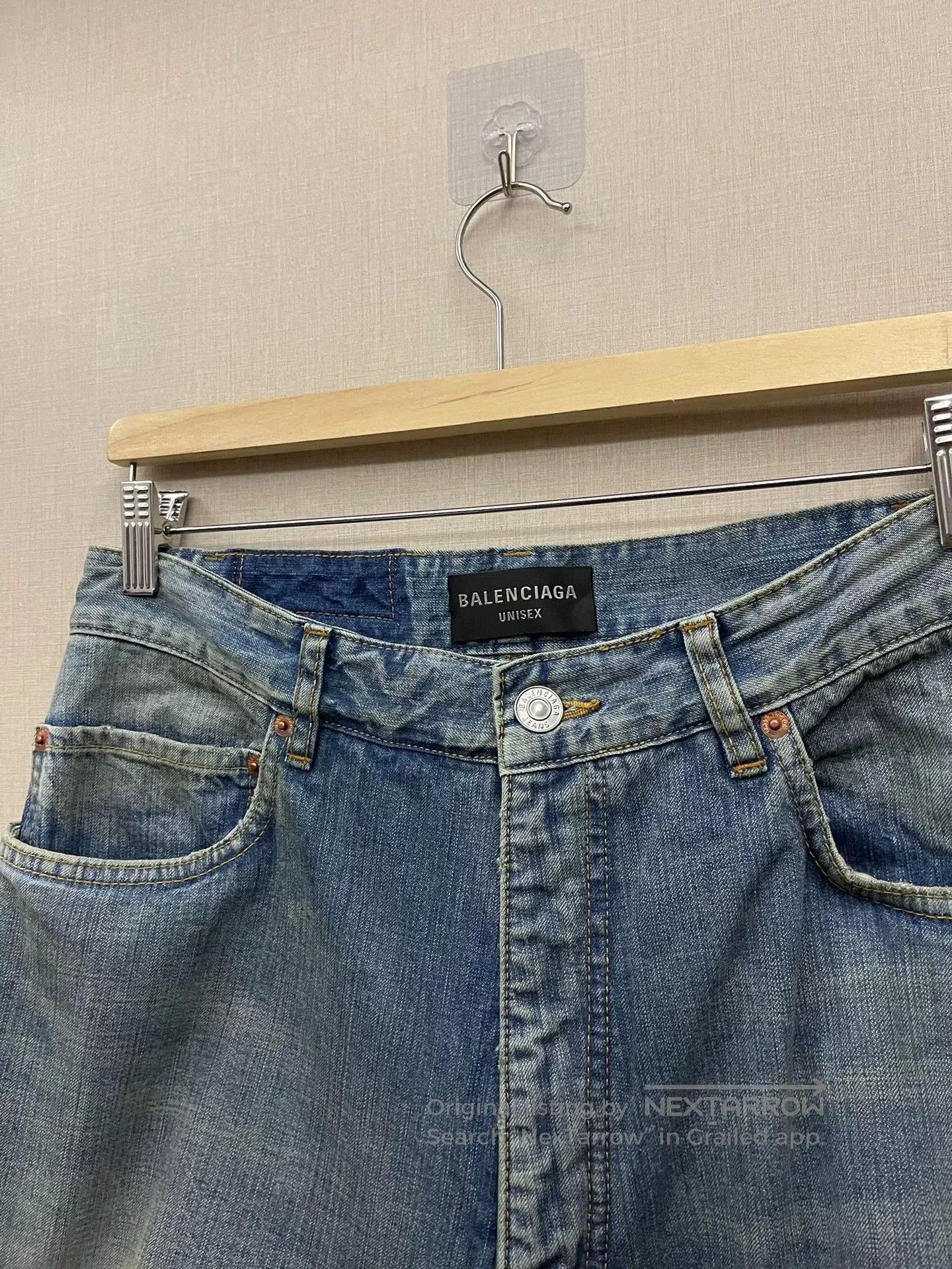 Balenciaga balenciaga baggy wide. Size 22" - 6 Thumbnail