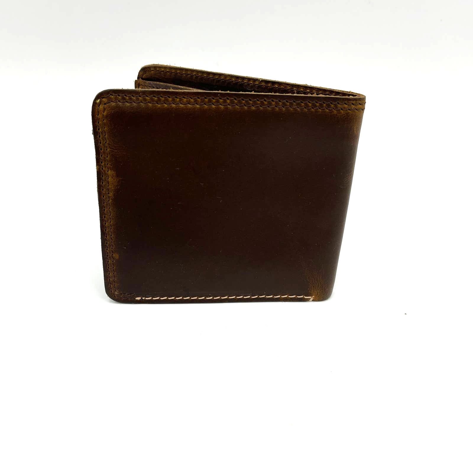 Timberland Timberland Wallet Horween Leather Men's Brown Bifold Size ONE SIZE - 7 Thumbnail