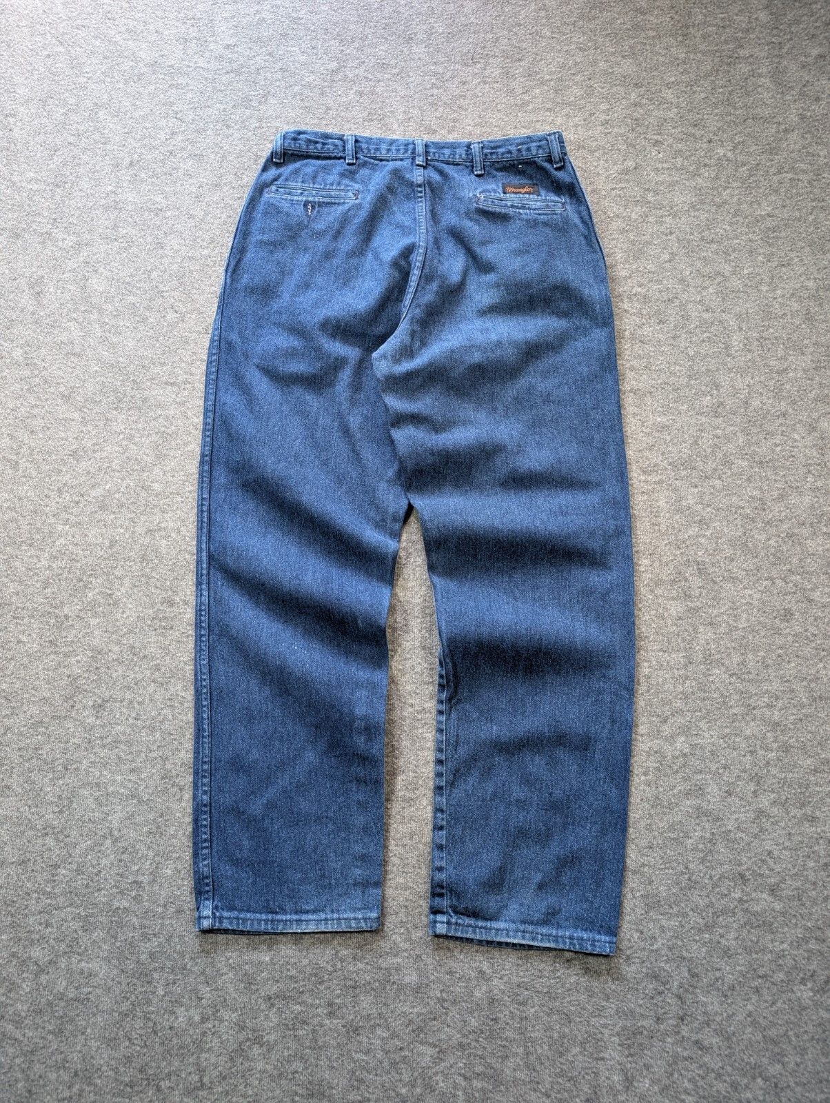 Wrangler VTG Wrangler Cowboy Cut 90s Made in USA Straight Leg 34x32 Size US 34 / EU 50 - 10 Thumbnail
