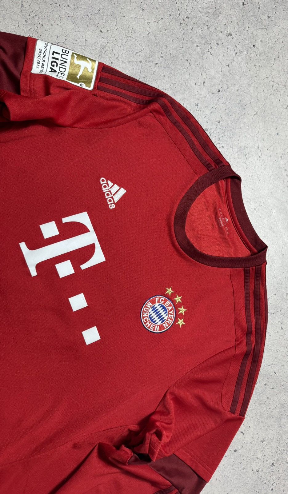 Adidas Adidas FC Bayern Munchen Vidal #23 Soccer Jersey Long Sleeve Size US XXL / EU 58 / 5 - 7 Thumbnail