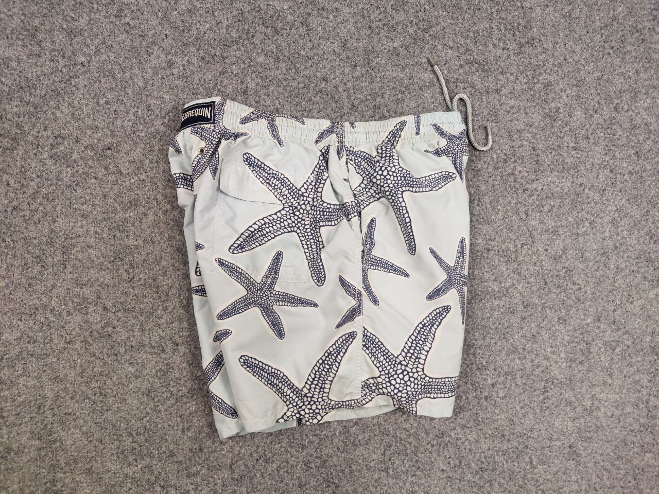 Vilebrequin Vilebrequin Design Casual printed Blue sea ​​pattern Shorts Size US 36 / EU 52 - 13 Thumbnail