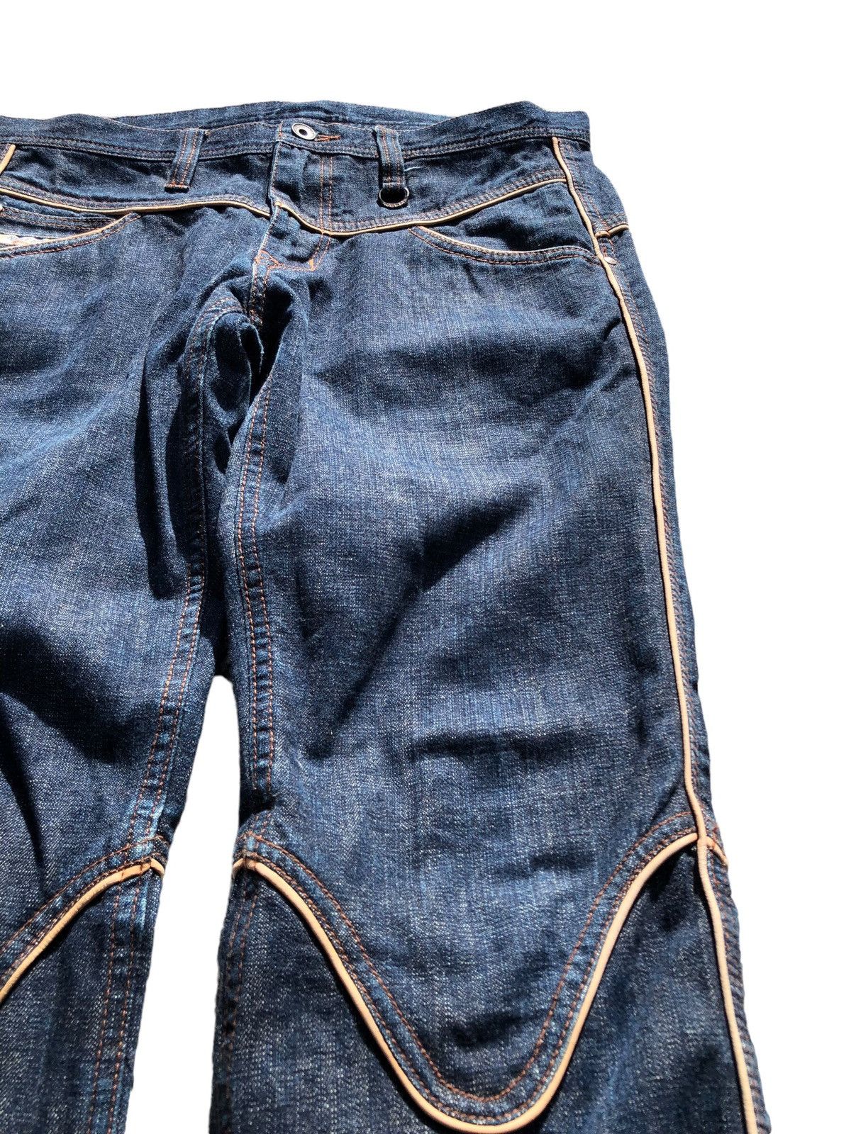 If Six Was Nine × Le Grande Bleu (L.G.B.) × Nicole Club Nicole club for men flare denim pants Size US 32 / EU 48 - 10 Thumbnail