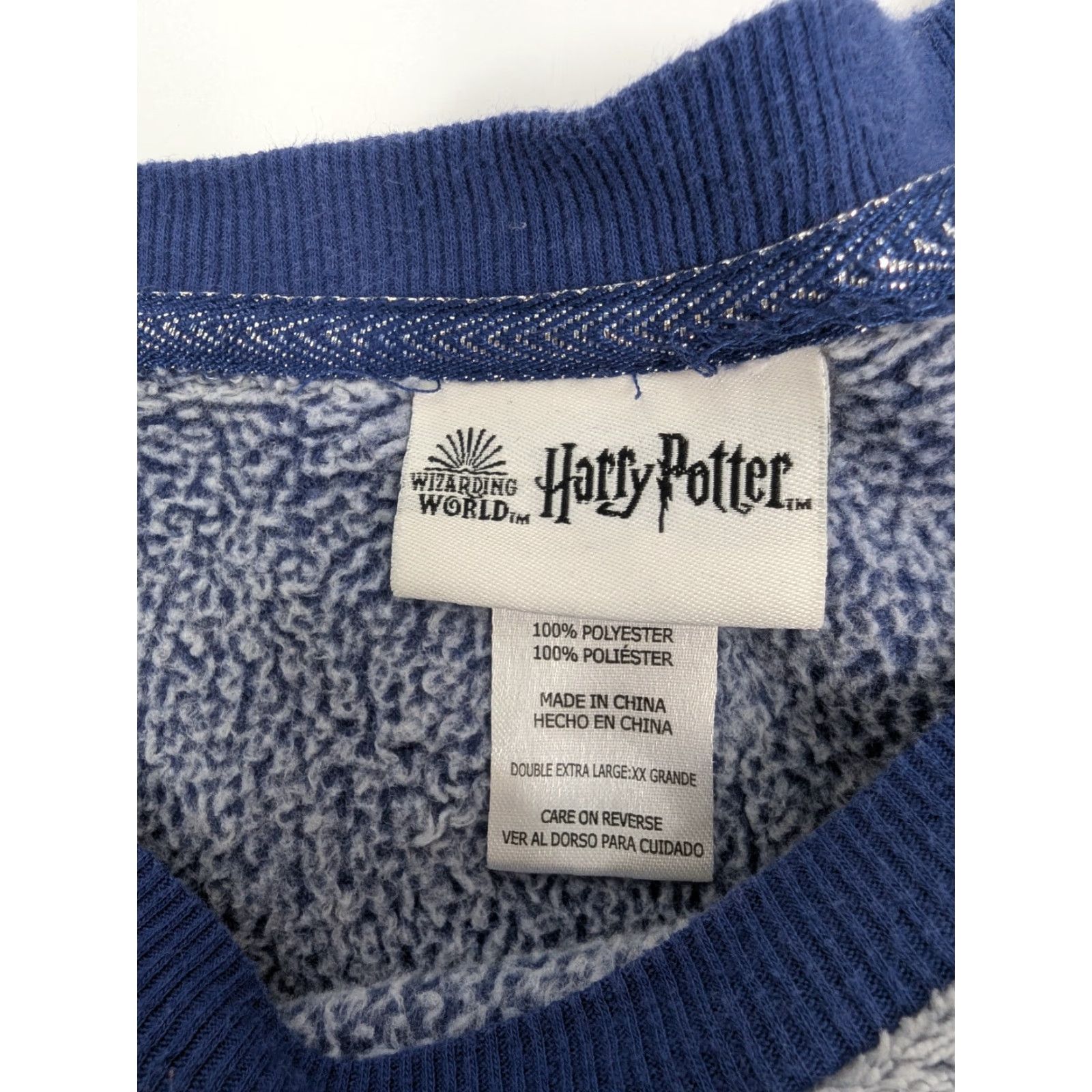 Vintage VINTAGE Wizarding World Of Harry Potter Womens Blue Soft Sweater Top Size 2XL Size XXL / US 16-18 / IT 52-54 - 7 Thumbnail