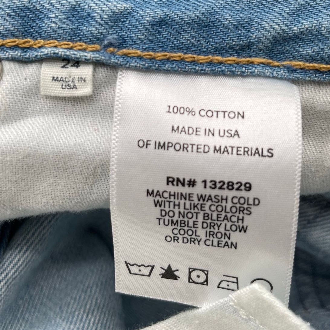 GRLFRND GRLFRND | NWT Danie Mid Rise Boot Jeans in York Blvd 24 Size 24" / US 00 / IT 34 - 13 Thumbnail