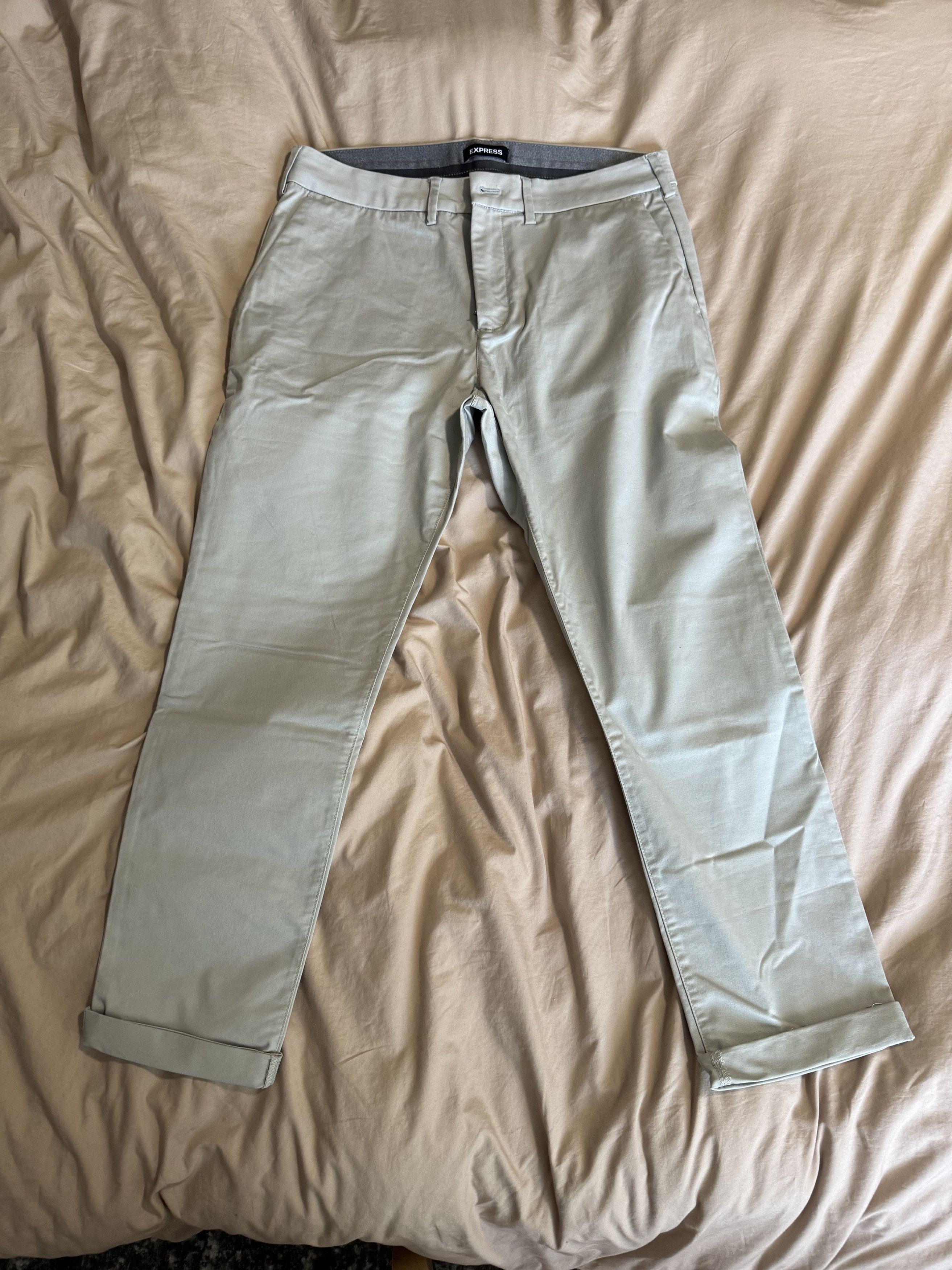Express Express Slim Chino pant Size US 32 / EU 48 - 1 Thumbnail