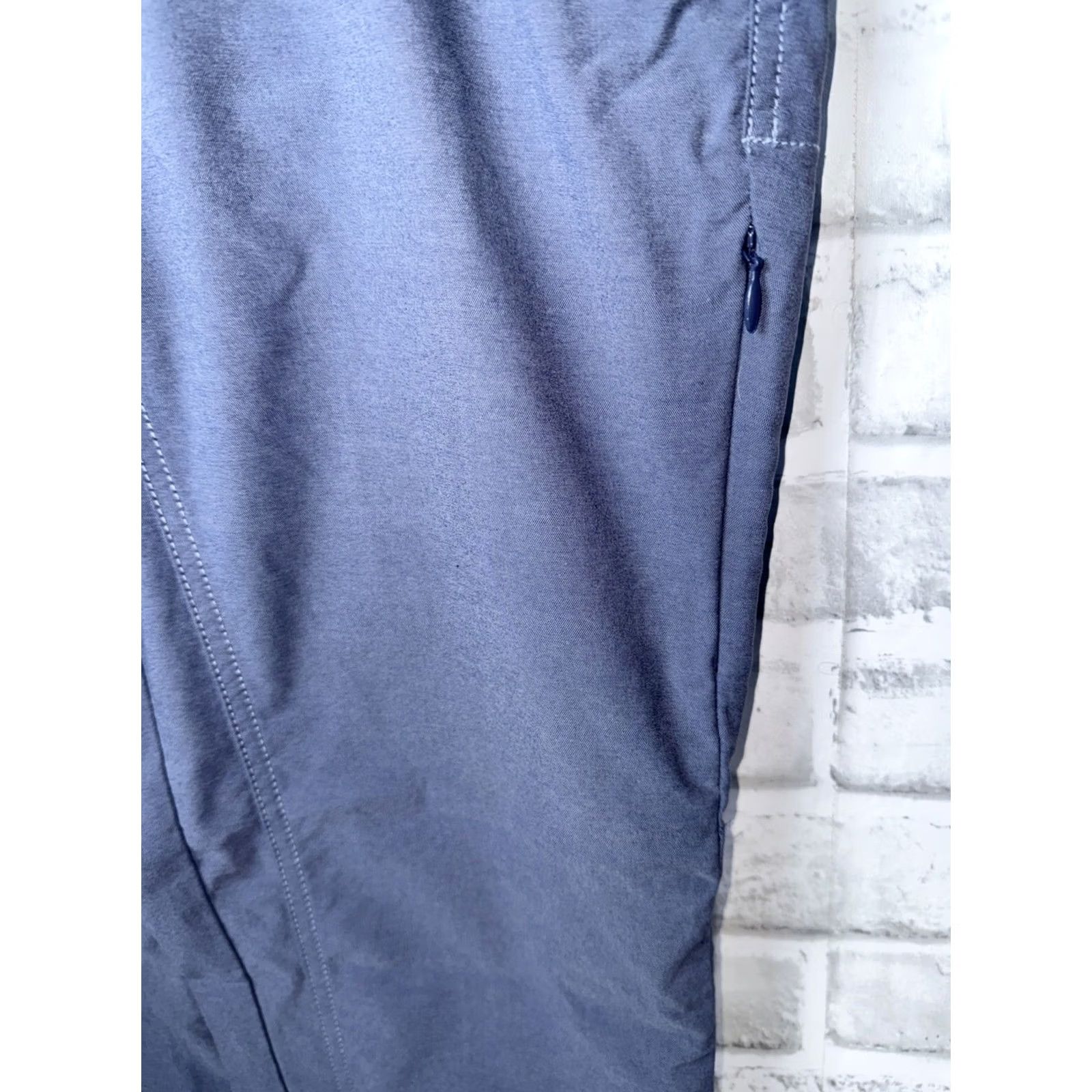 Vintage Kuhl Pants Womens 10 Blue Nylon Hiking Pocket Regular Inseam 31.5in Casual Travel Summer Fall Spring Sportswear Size 32" / US 10 / IT 46 - 6 Thumbnail