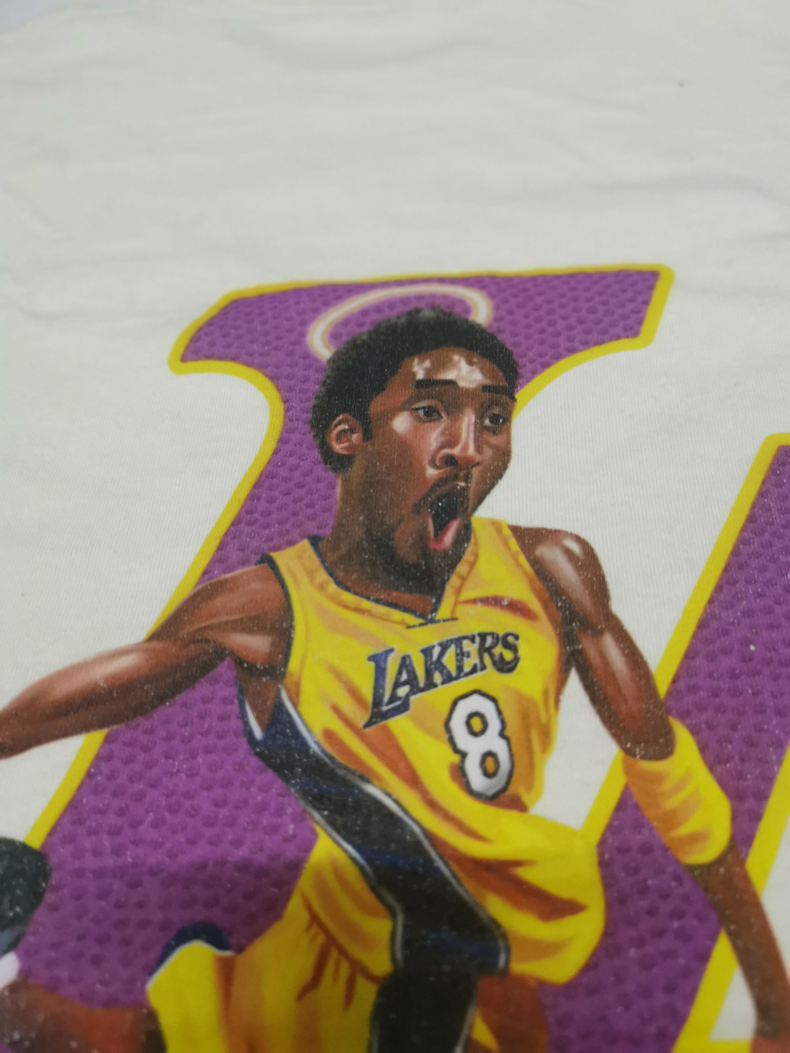 NBA × Nike Kobe bryant face nice backhit lakers tee Size US XL / EU 56 / 4 - 3 Thumbnail