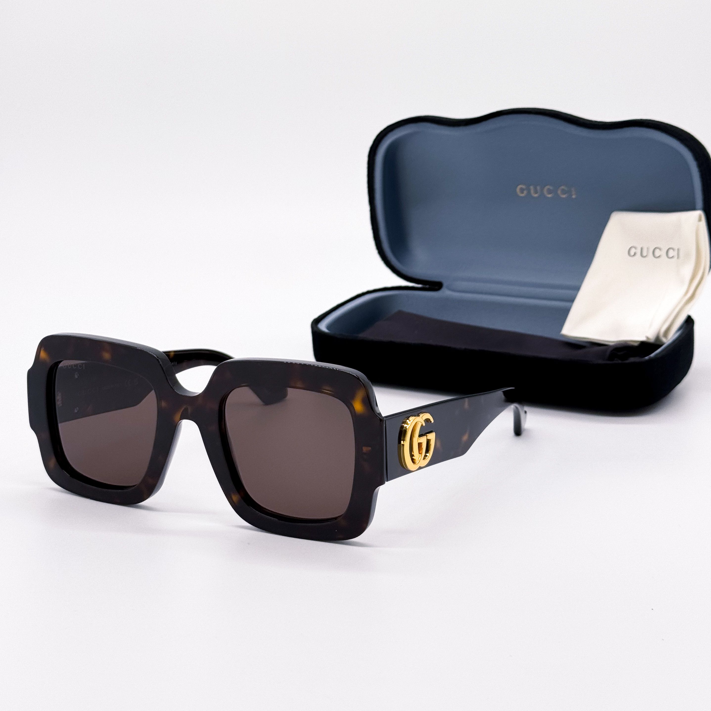 Gucci NEW GUCCI GG1547S 002 HAVANA WOMEN SUNGLASSES GUCCI Size ONE SIZE - 2 Thumbnail