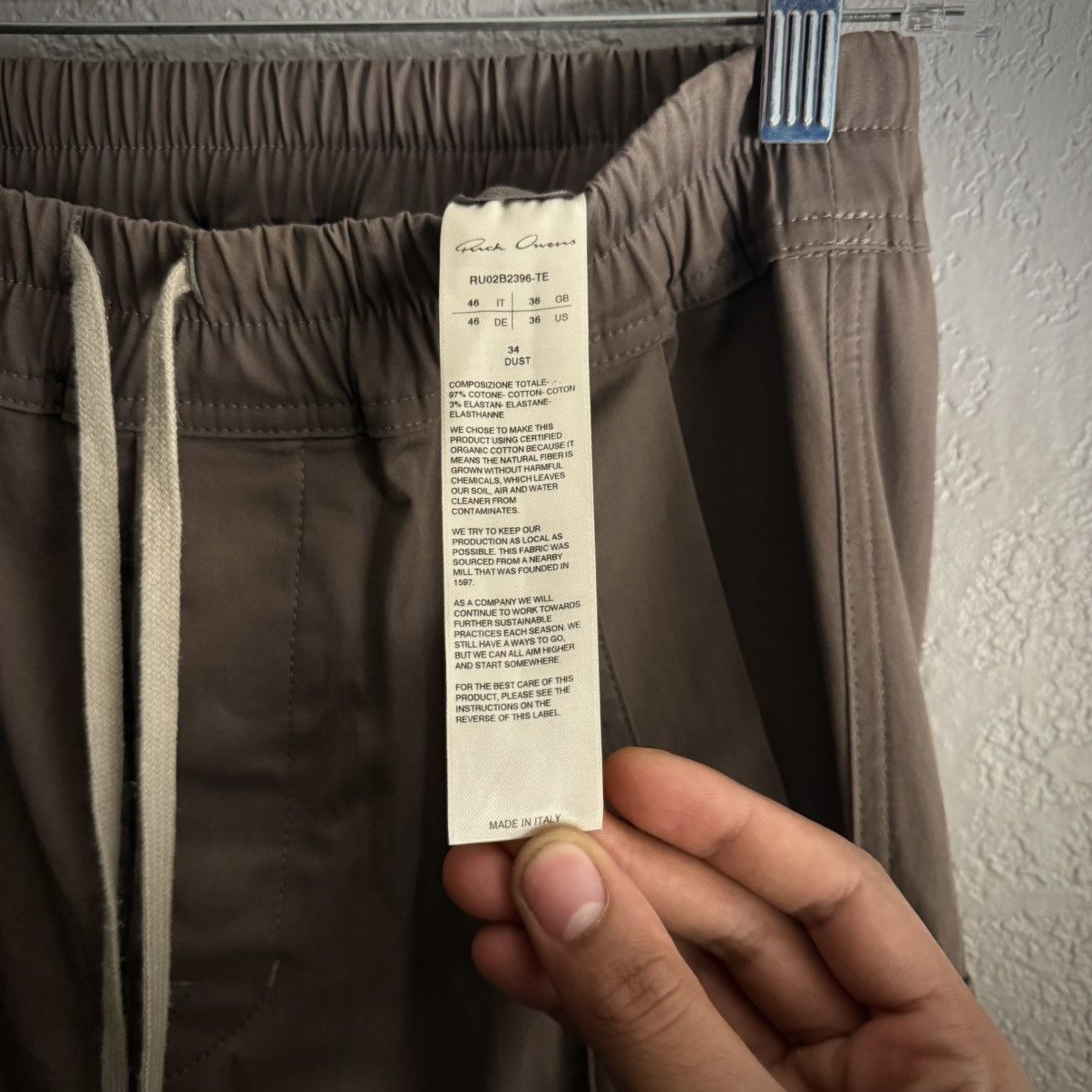 Rick Owens Rick Owens FW22 Strobe Cargo Pants Size US 30 / EU 46 - 4 Thumbnail