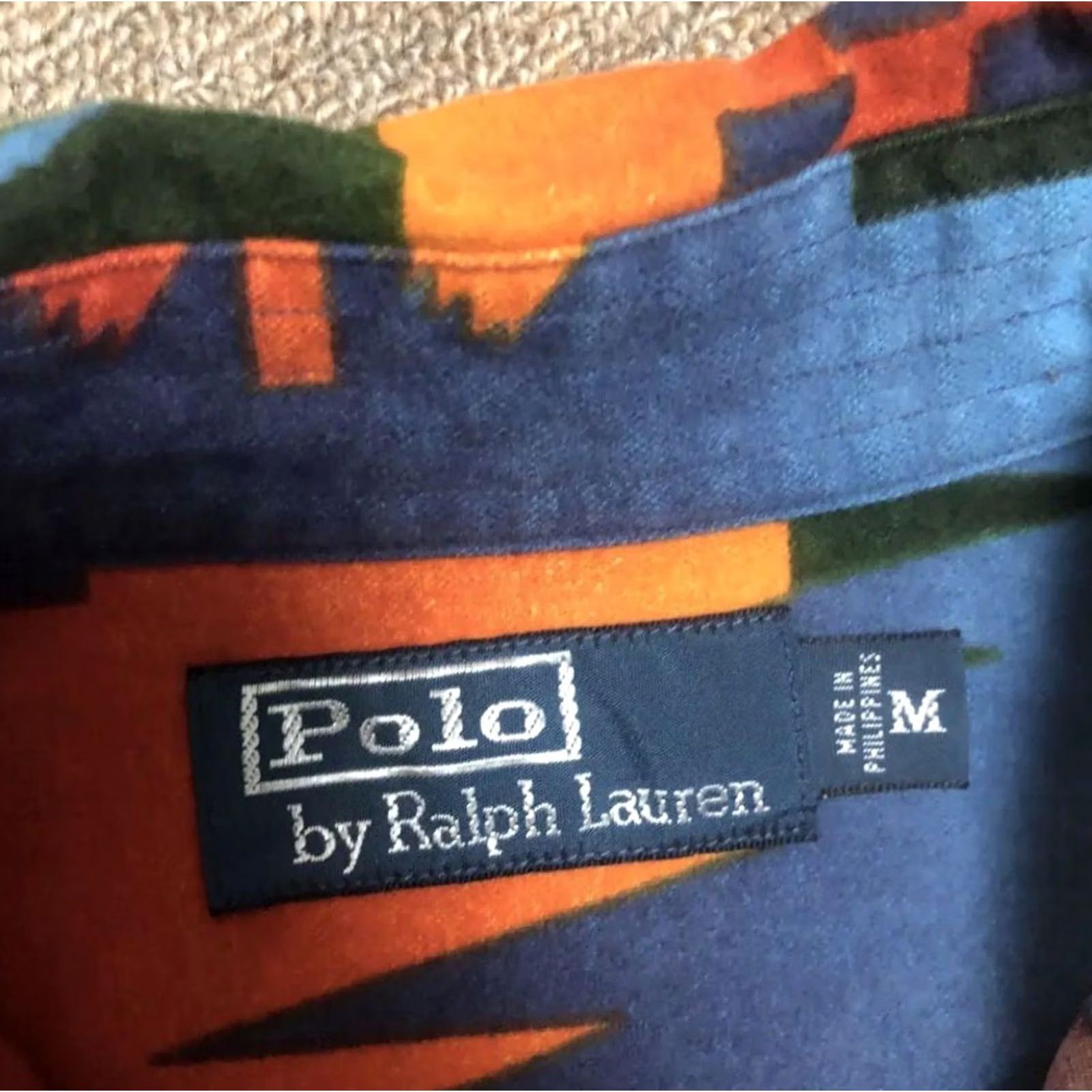 Polo Ralph Lauren Polo Ralph Lauren Shirt Mens M Native Pattern multicolor Western Size used Size US M / EU 48-50 / 2 - 3 Thumbnail