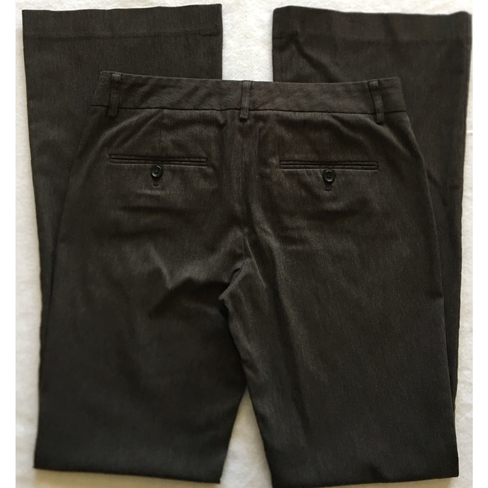 Vintage VINTAGE Express Design Studio Dress Pants Gray Womens Size 2 Bootcut Work / B4 (Note: Original did not indicate vintage; removed) Size 26" / US 2 / IT 38 - 5 Thumbnail