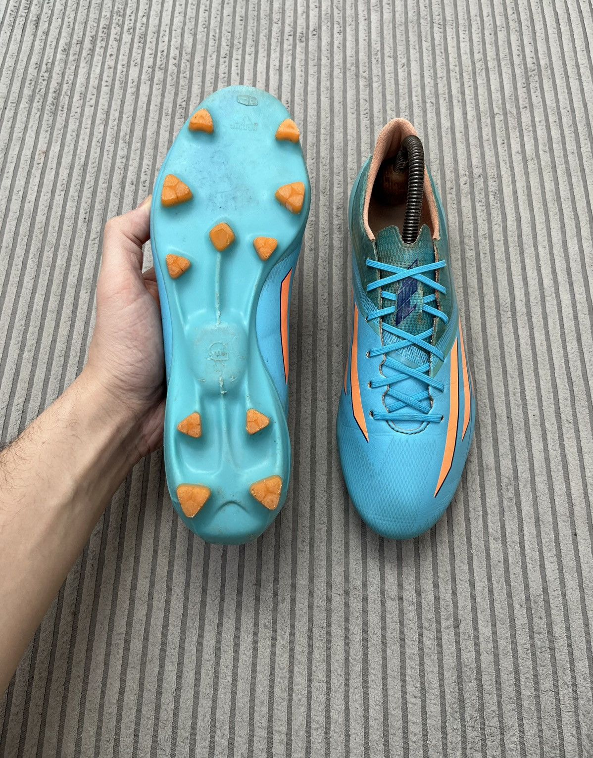 Adidas Rare Adidas F50 Adizero TRX FG M223253 Boots Cleats Size US 7 / EU 40 - 8 Thumbnail