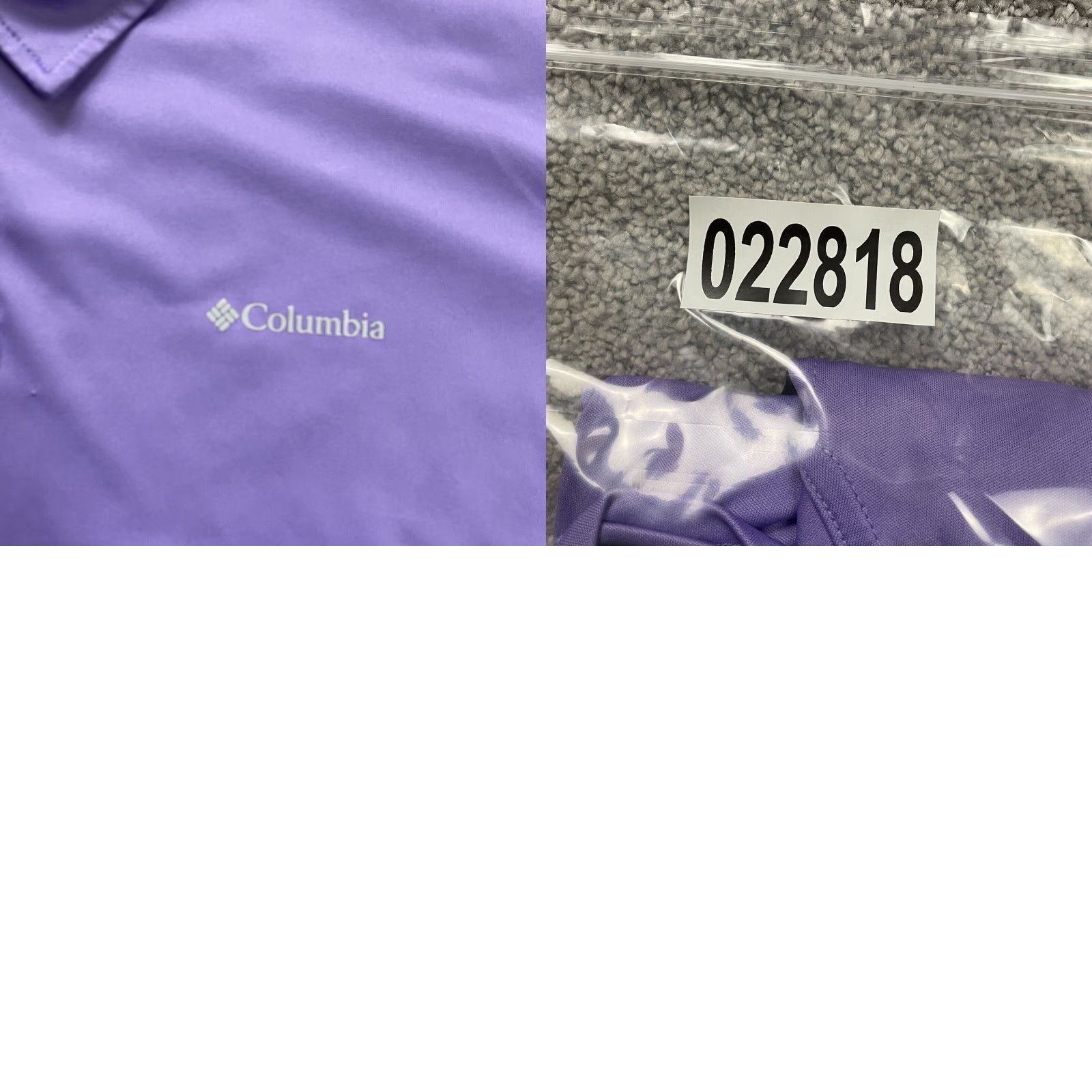 Vintage Columbia Polo Shirt Adult XXL Purple Black Short Sleeve Active Golf Mens Size US XXL / EU 58 / 5 - 9 Thumbnail