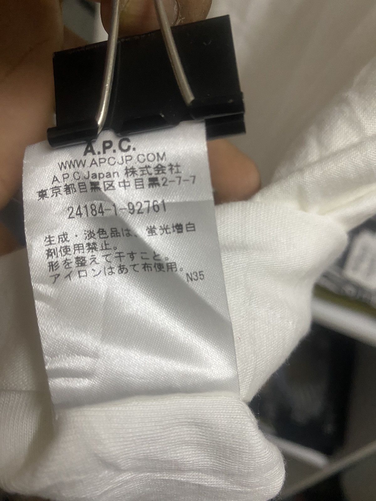 A.P.C. × Japanese Brand × Vintage Vintage A.P.C Size US M / EU 48-50 / 2 - 4 Thumbnail