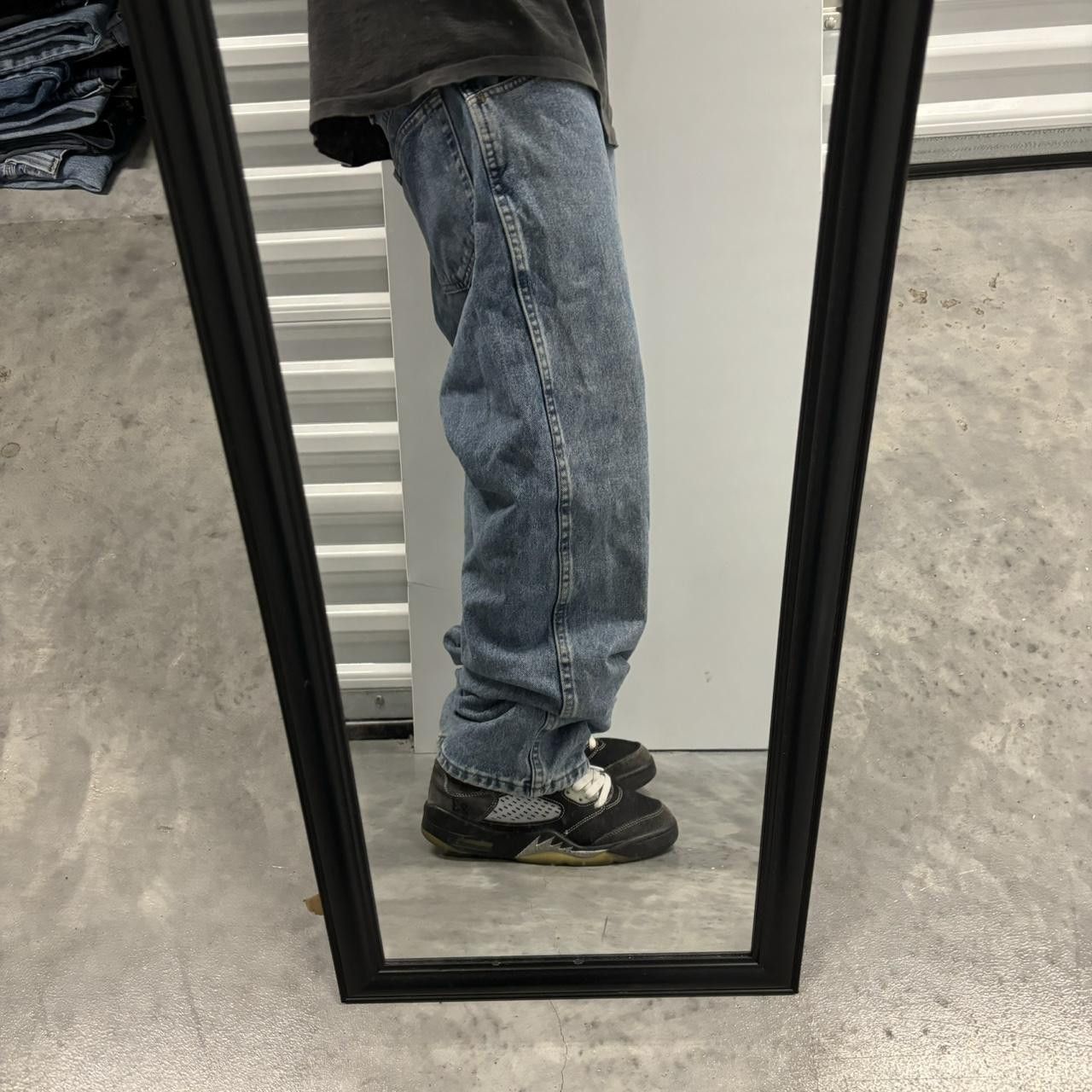 Japanese Brand × Vintage Crazy Vintage Y2K/2000s Grunge Medium Wash Denim Jeans! Size US 36 / EU 52 - 2 Thumbnail