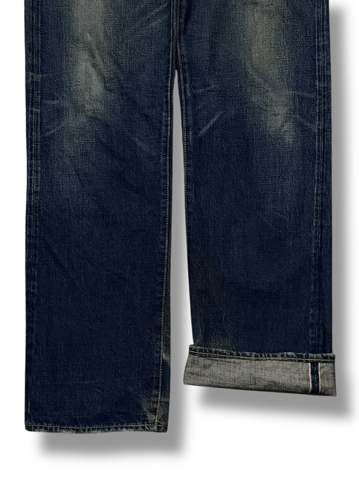 Burgus Plus Vintage Burgus Plus Lot 770ZR Hinoya Tokyo Selvedge Denim Size US 38 / EU 54 - 6 Thumbnail
