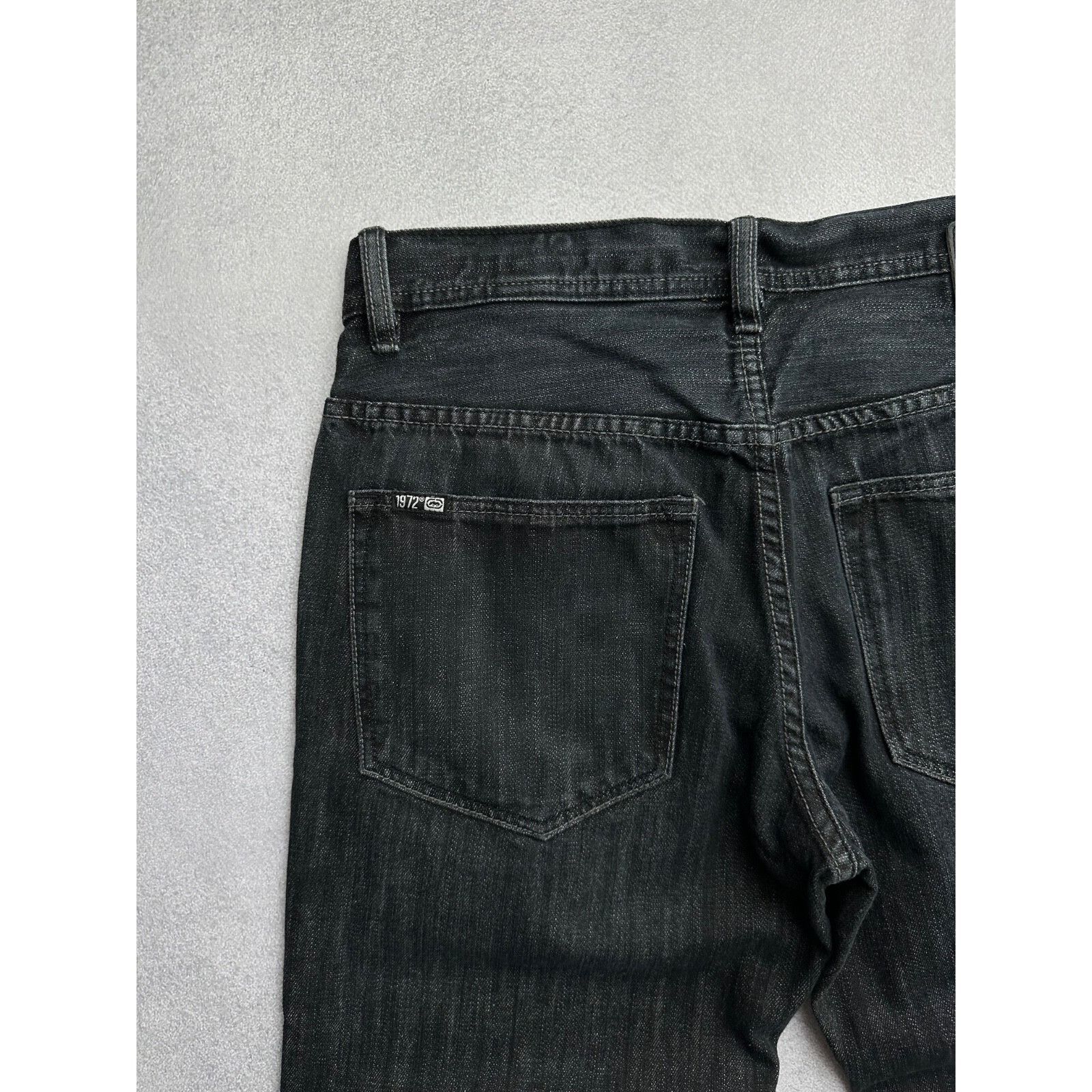 Ecko Unltd. VTG ECKo Unltd Loose Fit Baggy Black Heavy Jeans Sz 34 Size US 34 / EU 50 - 4 Thumbnail