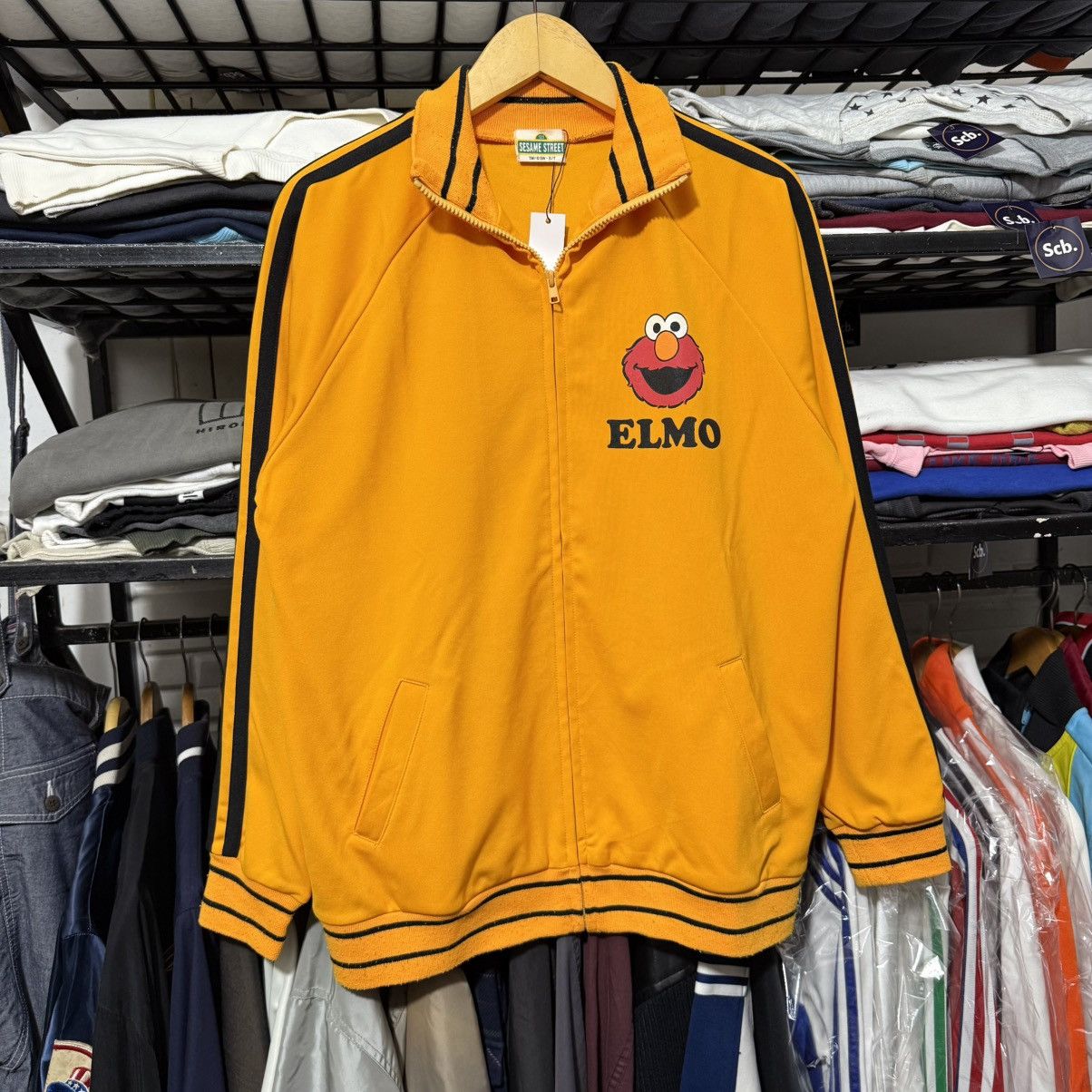 Vintage Vintage y2k sesame street track top Size US M / EU 48-50 / 2 - 7 Thumbnail