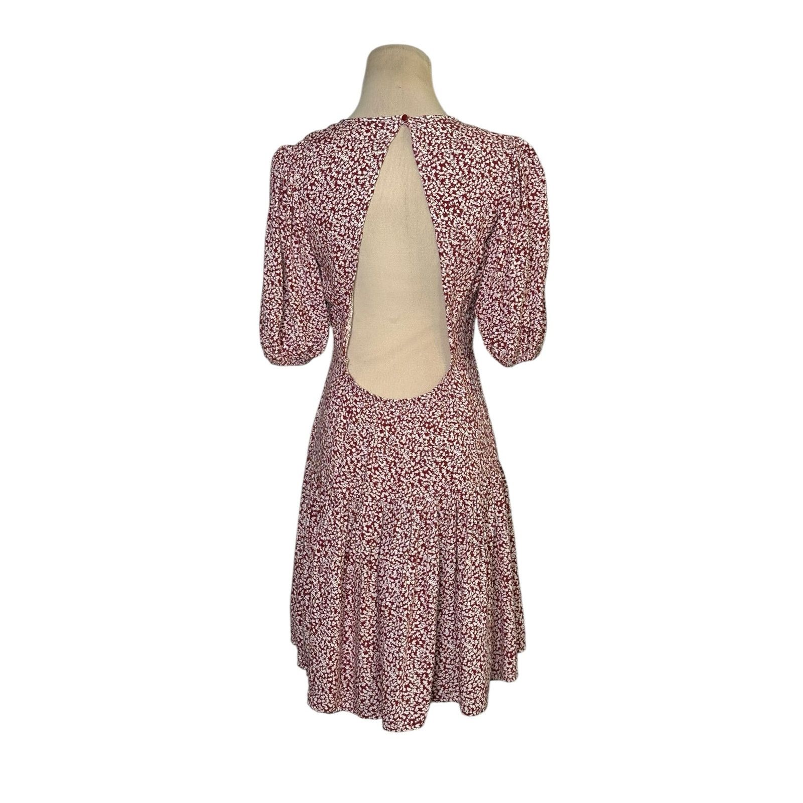 Free People Free People floral open back mini dress size Small Size S / US 4 / IT 40 - 10 Thumbnail