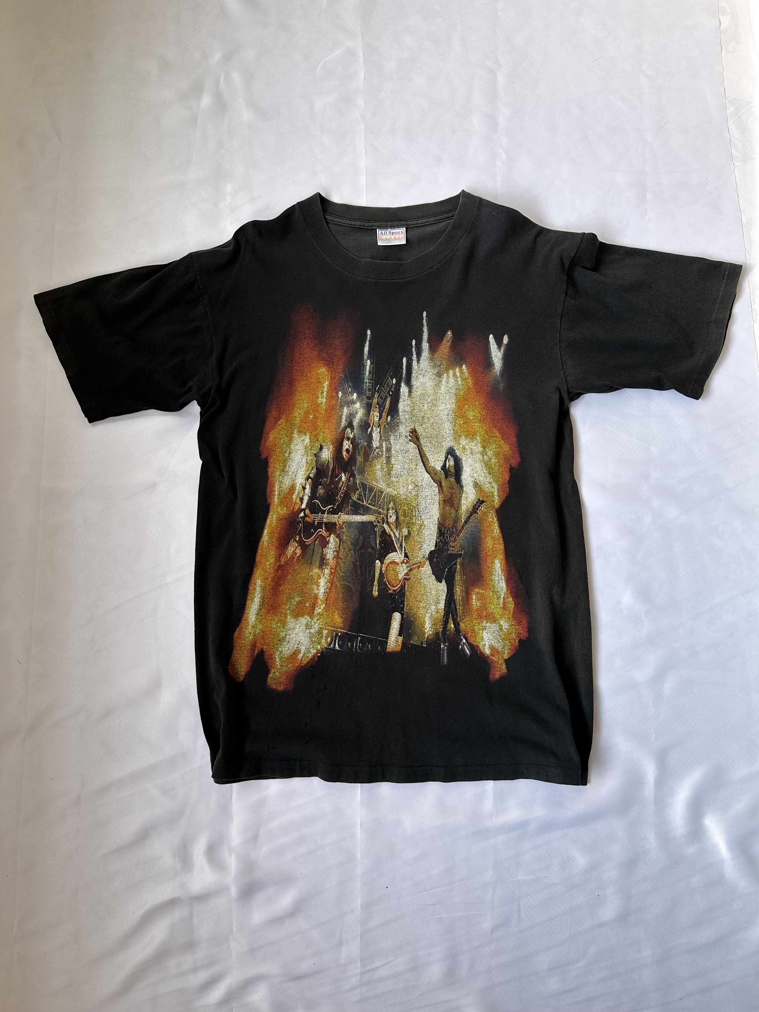 Band Tees VINTAGE KISS ROCK BAND TOUR TEES Size US L / EU 52-54 / 3 - 1 Thumbnail