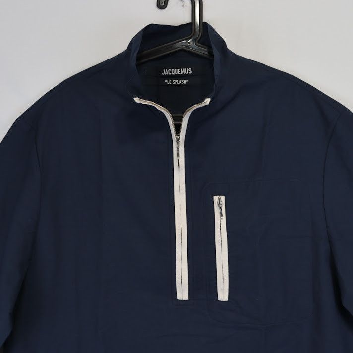 Jacquemus o1rshd1 LE Haut Vanilla Jacket in Navy Size US M / EU 48-50 / 2 - 2 Thumbnail
