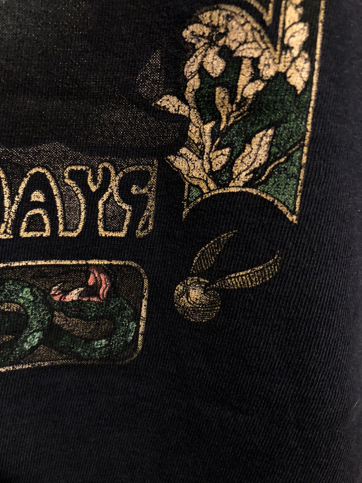 Vintage Vintage Faded Y2K Harry Potter Snape Slytherin T Shirt Size US XL / EU 56 / 4 - 6 Thumbnail
