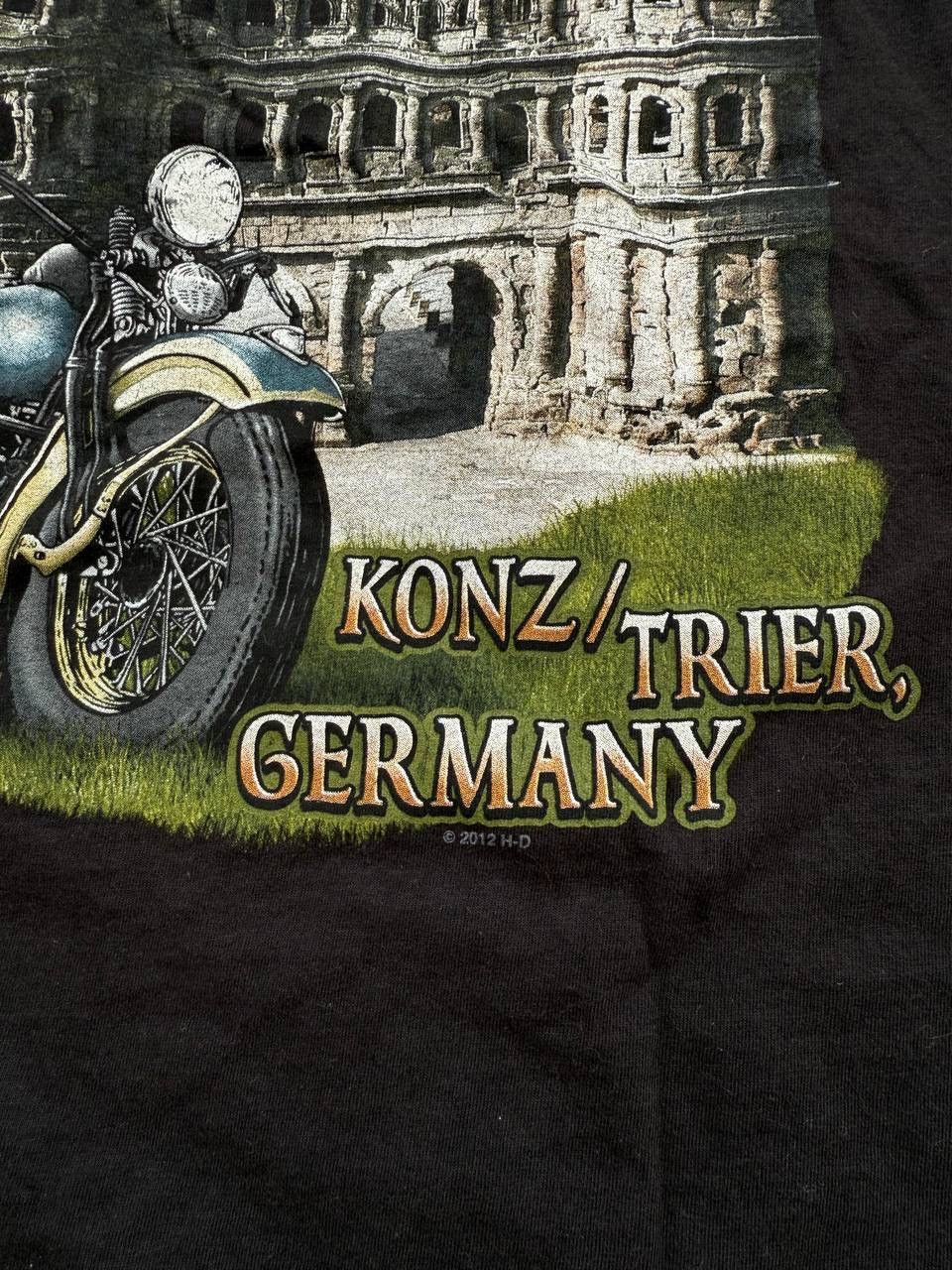 Harley Davidson Vintage 2012 Harley Davidson T Shirt Germany Size US M / EU 48-50 / 2 - 8 Thumbnail