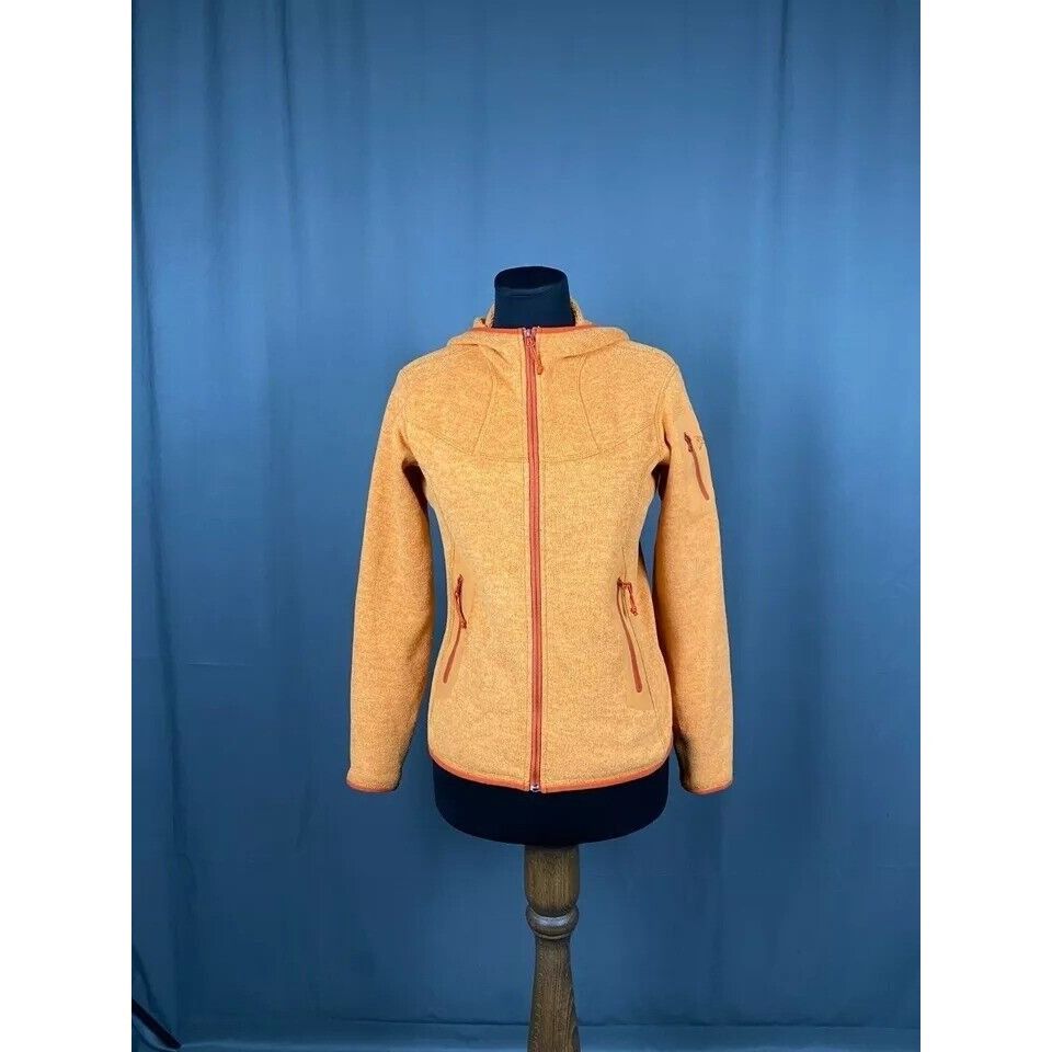 Arc'teryx Arc'teryx Women's Orange Full Zip Fleeced Hoodie Jacket Size Size S / US 4 / IT 40 - 3 Thumbnail