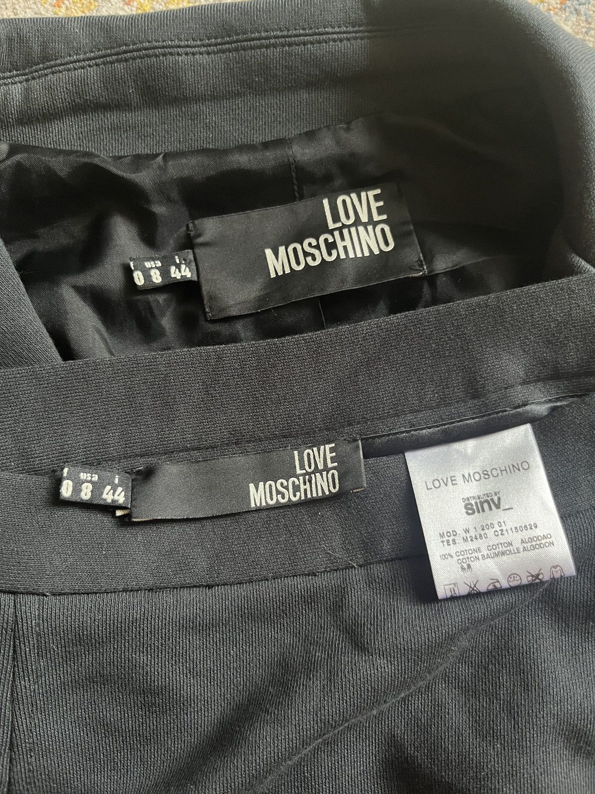 Love Moschino × Moschino Moschino Flower Aplique Suit Set Size M / US 6-8 / IT 42-44 - 6 Thumbnail
