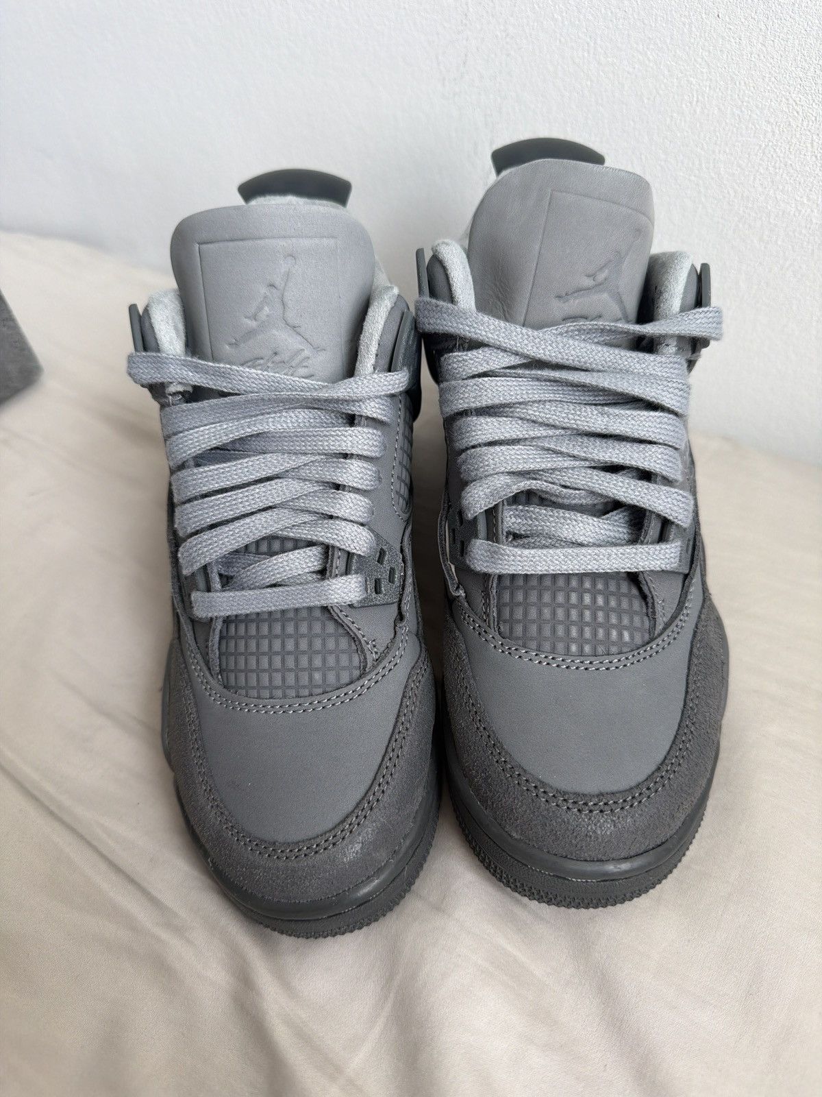 Nike Jordan 4 retro smoke grey Size US 5 / IT 35 - 3 Thumbnail