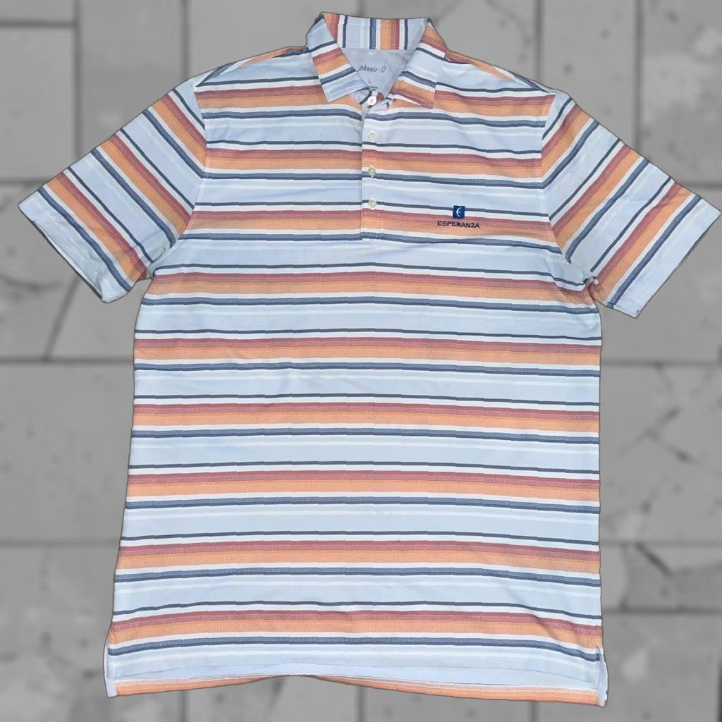 johnnie-O JOHNNIE-O ESPERANZA Golf Polo Multicolor Adult Large Mens Size US L / EU 52-54 / 3 - 1 Thumbnail