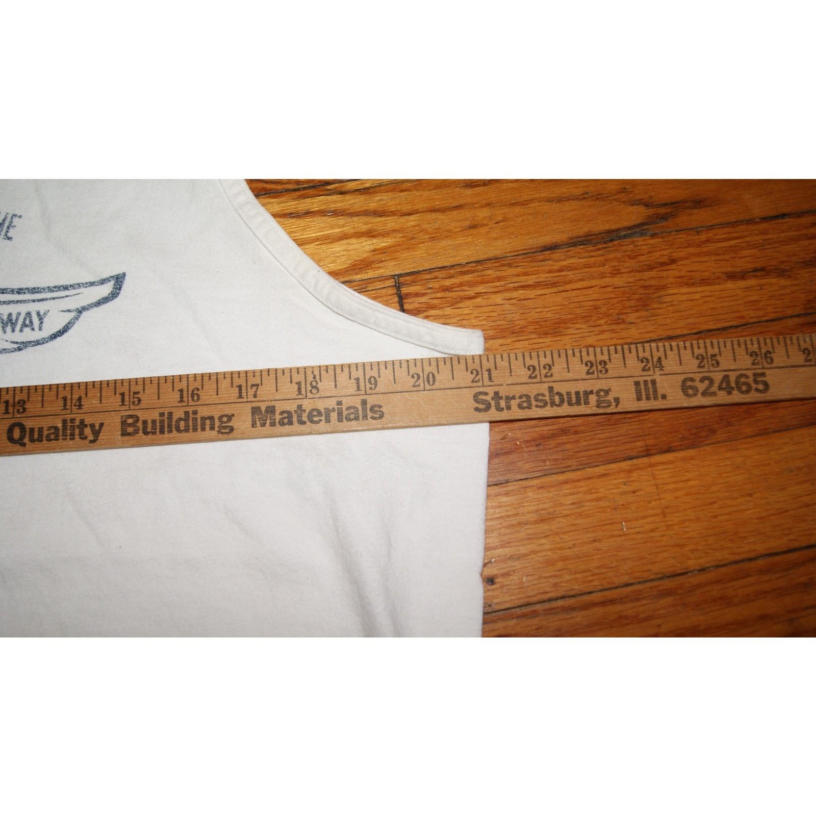 Vintage VTG Indianapolis Indy 500 Racing L White Tank Top Tshirt Size US L / EU 52-54 / 3 - 7 Thumbnail