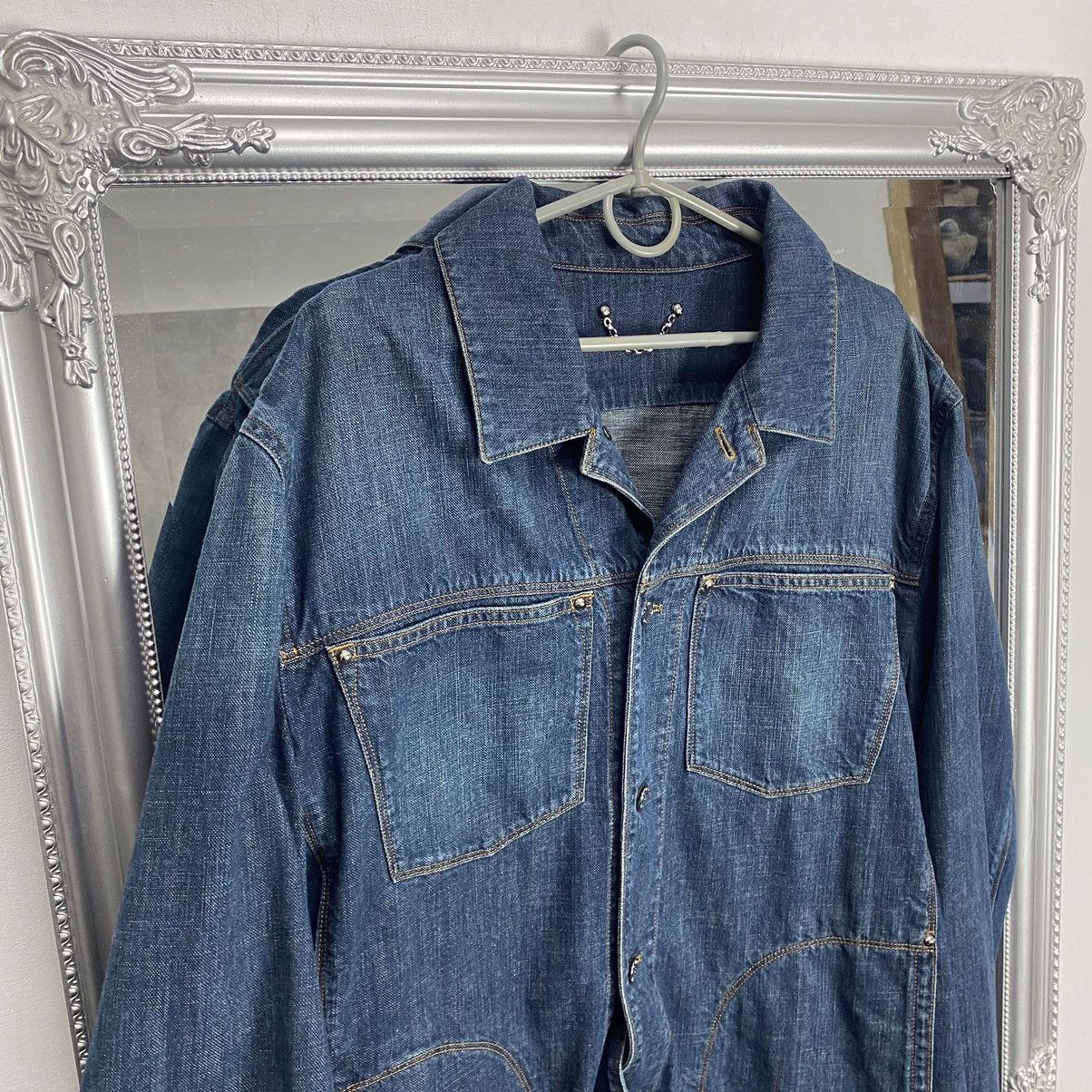 Louis Vuitton Louis Vuitton Denim Jacket Vintage Size US XL / EU 56 / 4 - 5 Thumbnail