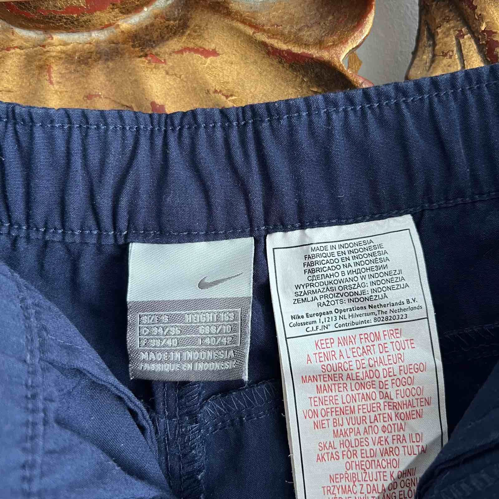 Nike Vintage Y2K Nike Shorts Blue Tag Sz S Size 28" / US 6 / IT 42 - 3 Thumbnail