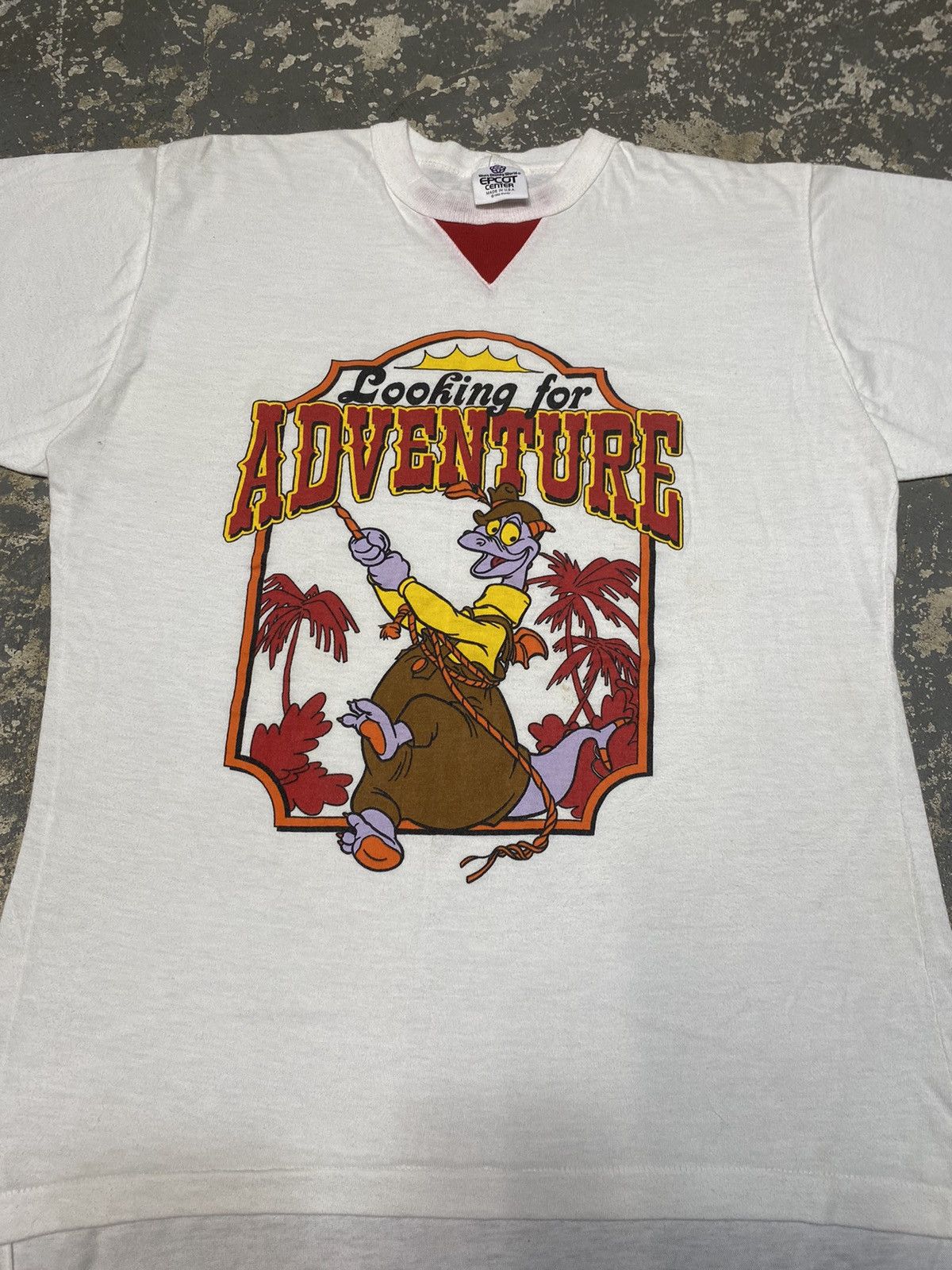 Disney × Vintage Vintage Disney Figment Looking Adventure Epcot Center Tshirt Size US M / EU 48-50 / 2 - 11 Thumbnail