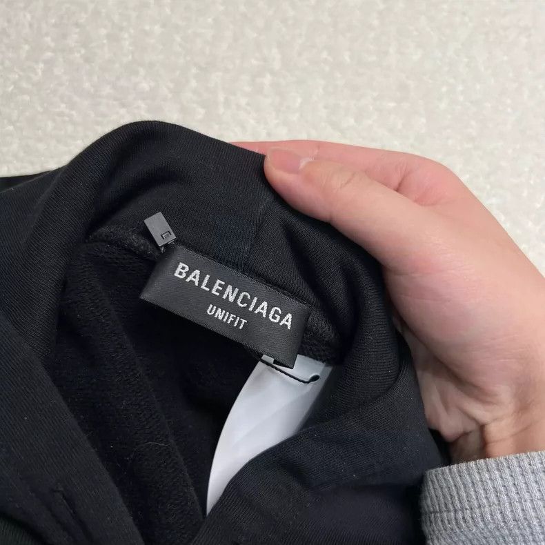 Balenciaga Balenciaga Double Portrait Letter Print Hoodie Size US XS / EU 42 / 0 - 5 Thumbnail