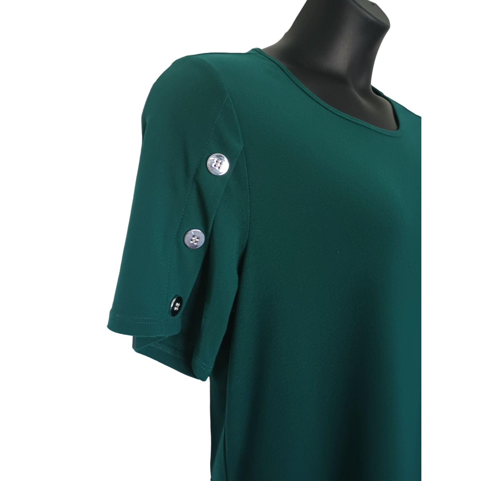 Other 89th & Madison Shirt Women X Large Green Top Blouse Button S Size XL / US 12-14 / IT 48-50 - 4 Thumbnail