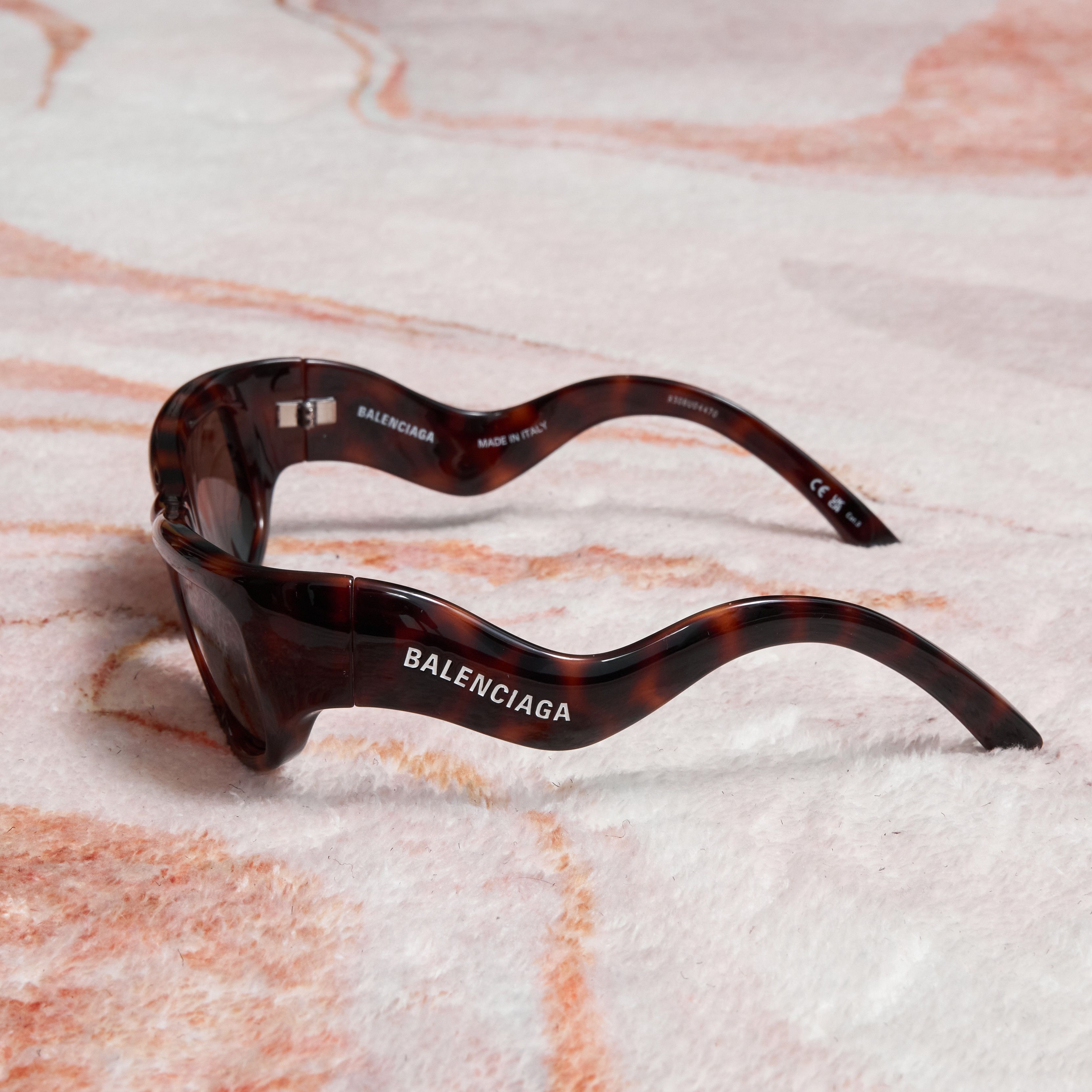 Balenciaga BALENCIAGA BB0320S 002 Sunglasses BROWN Size ONE SIZE - 3 Thumbnail