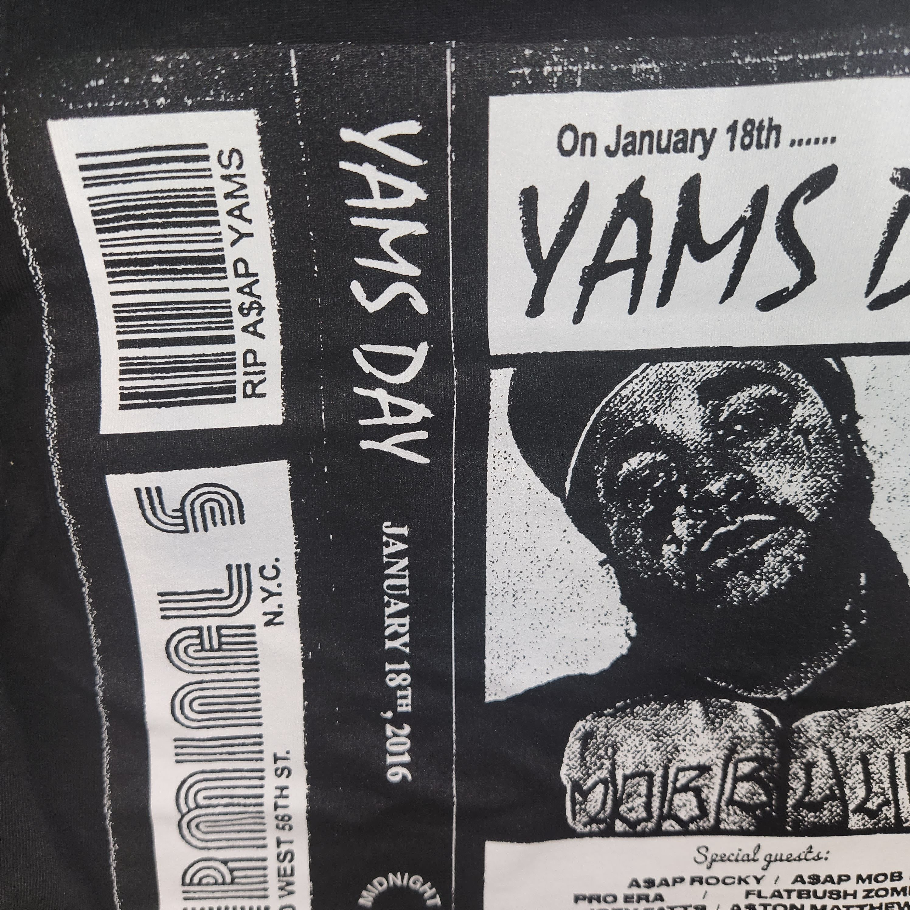 A$AP Rocky × Stussy BNWT 2016 Stussy x Midnight Studios x A$AP Gang Yams Day tee Size US L / EU 52-54 / 3 - 4 Thumbnail