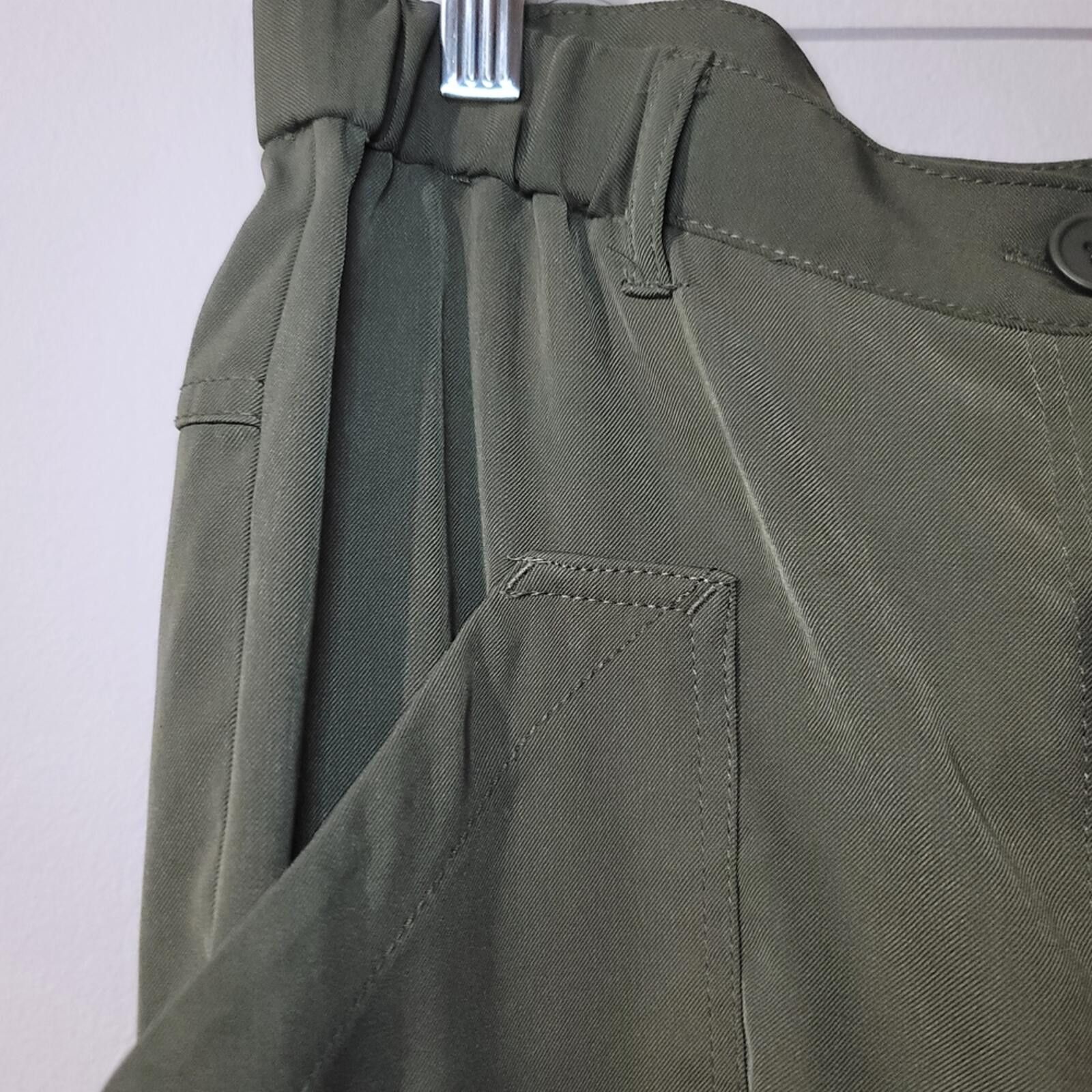 Other Max Studio Olive Green Utility Cargo Jogger streetwear Sz L Size 36" / US 14 / IT 50 - 5 Thumbnail