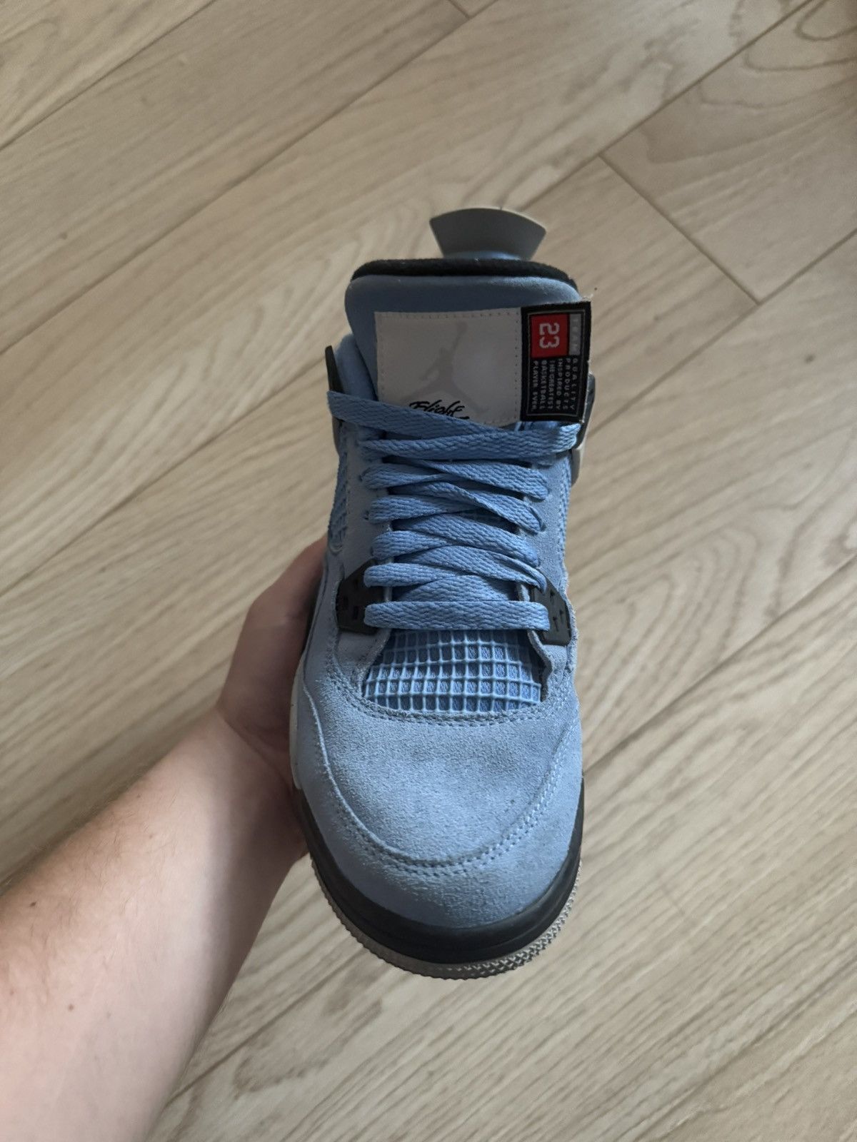 Nike Jordan 4 University Blue Size US 8 / IT 38 - 2 Thumbnail