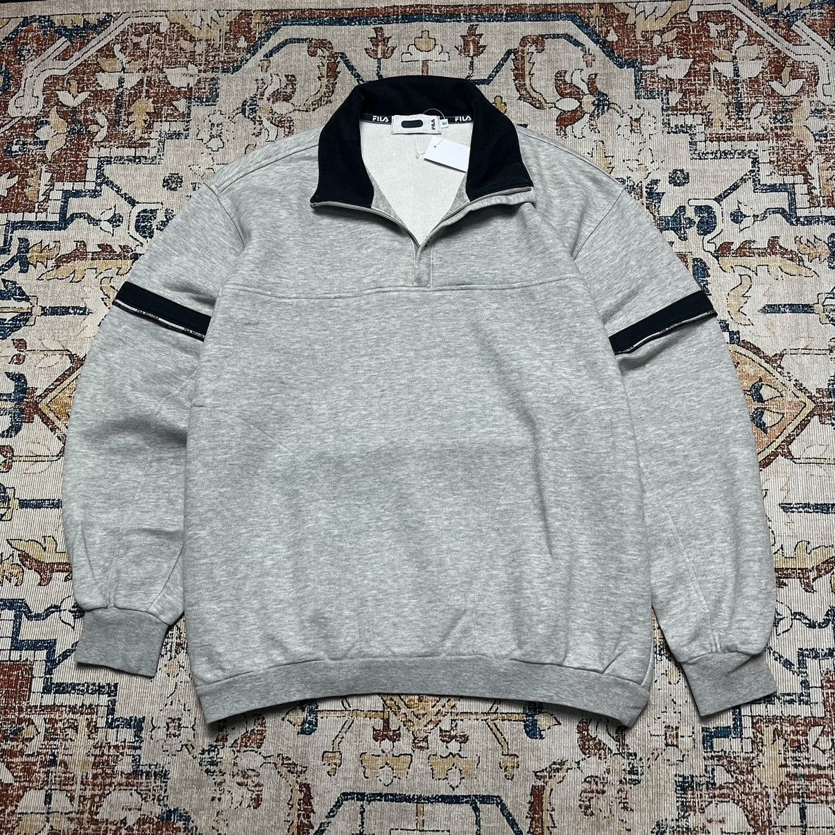 Fila × Japanese Brand Half Zipp Fila BIELLA ITALIA Sweatshirts Size US S / EU 44-46 / 1 - 2 Thumbnail
