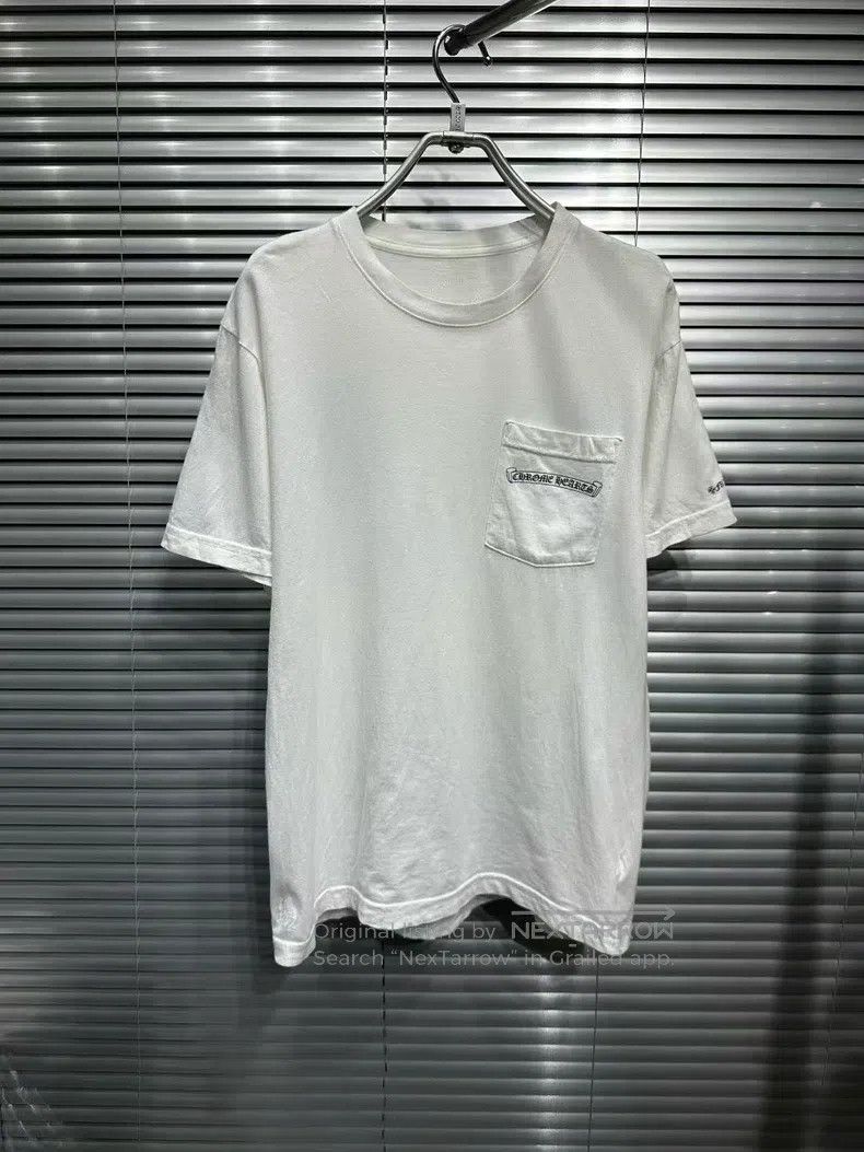 Chrome Hearts CHROME HEARTS Size M White short-sleeve shirt Size US M / EU 48-50 / 2 - 1 Thumbnail