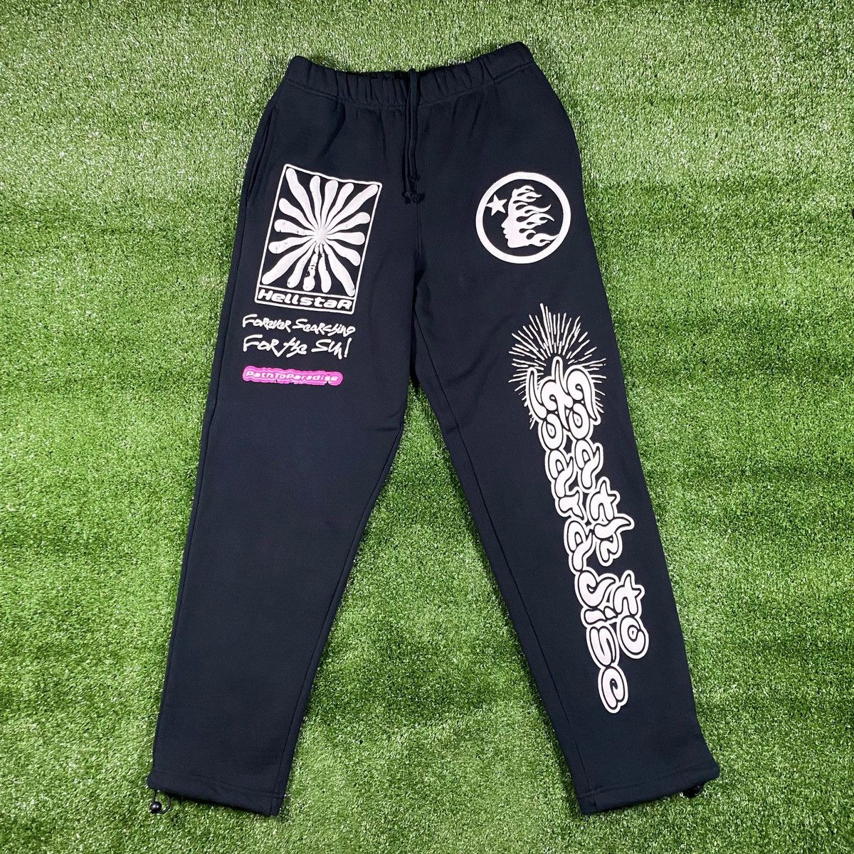 Hype Hellstar Path to Paradise Sweatpants | Grailed