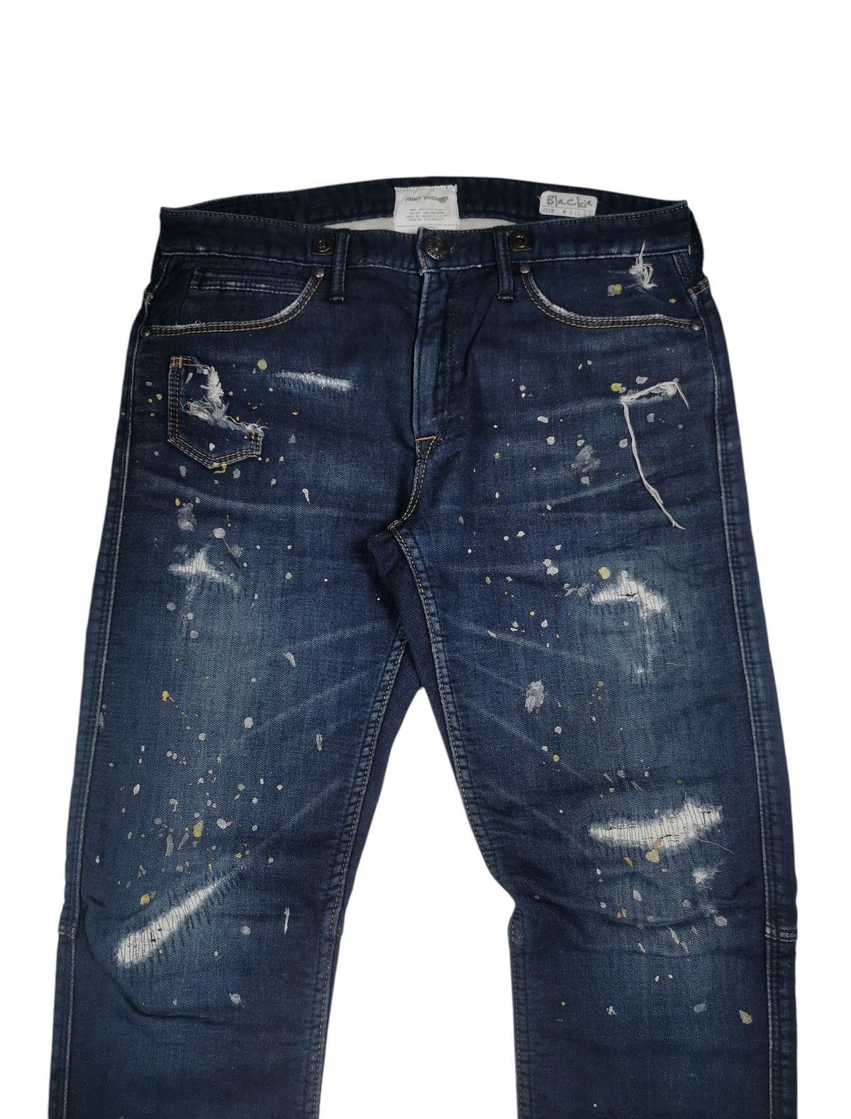 Jimmy Taverniti Jimmy Taverniti Distressed Paint Splattered Jogger Size US 32 / EU 48 - 5 Thumbnail