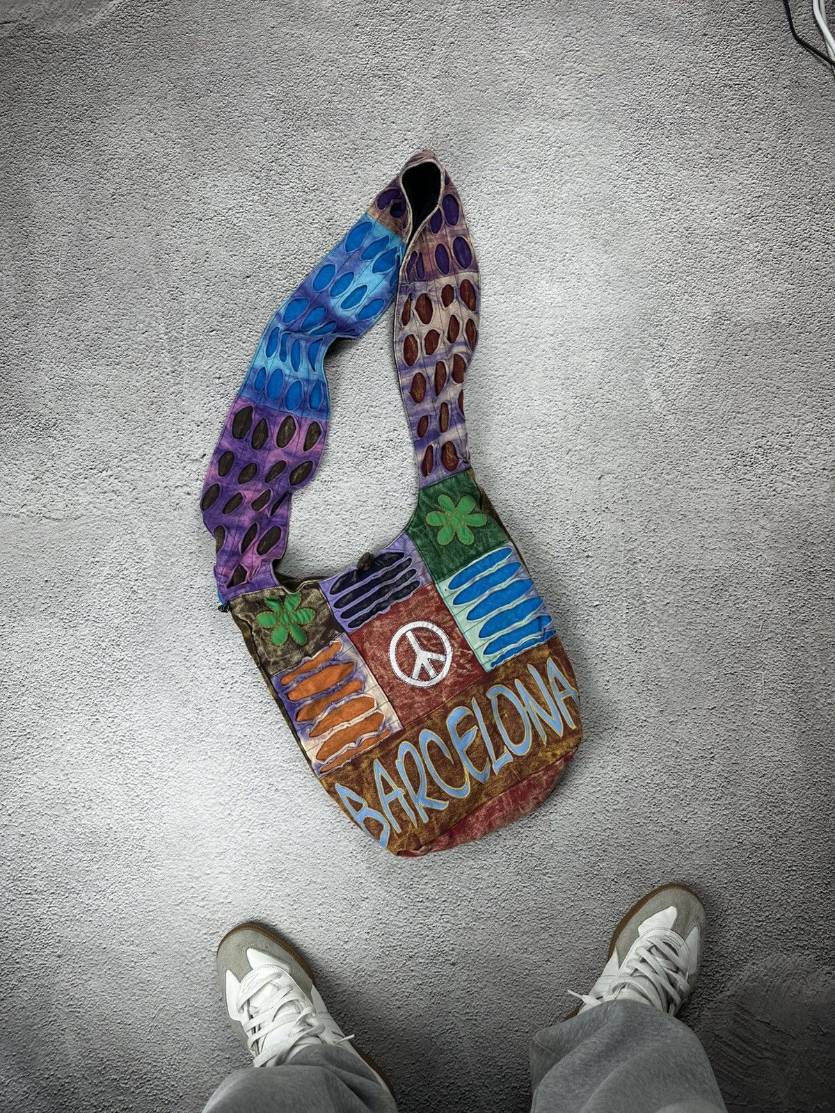Other VTG Crazy Shoulder Bag Barcelona Y2K Diesel Style Japan SK8 Size ONE SIZE - 1 Thumbnail